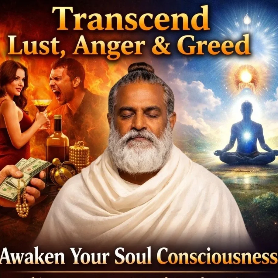 How to Avoid Vices: The Path of Witnessing, Soul-Awareness, and Paramshanti