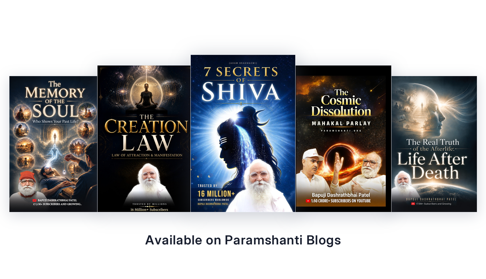 Bapuji Dashrathbhai Patel brahma kumaris  BOOKS