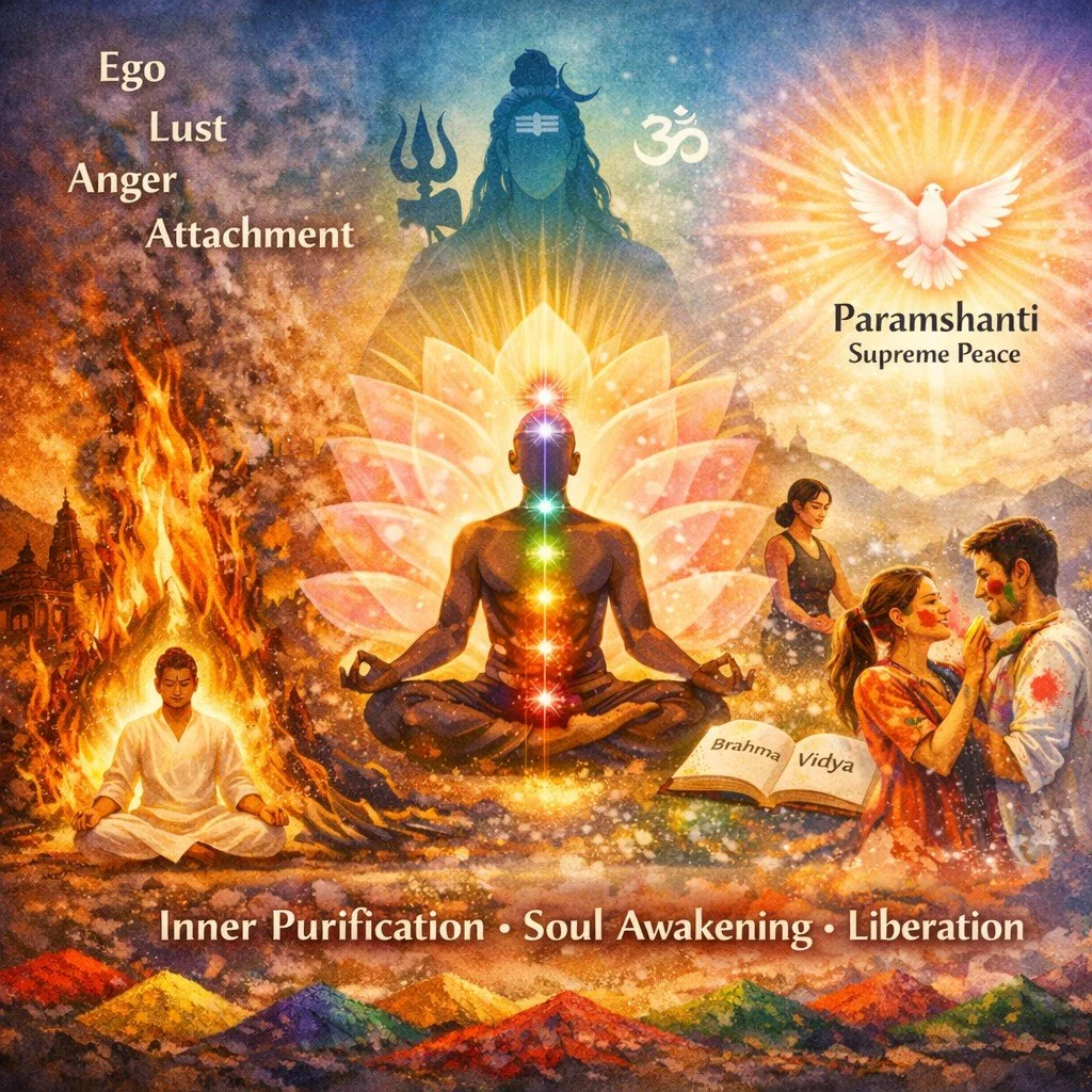Episode 352, Spiritual Significance of Holi: Burning the Inner Darkness, Awakening the Soul