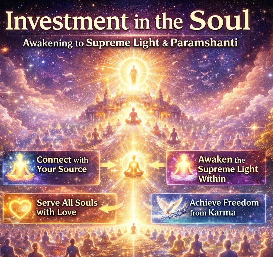Investment in the Soul: Awakening to Supreme Light and Paramshanti (Supreme Peace)