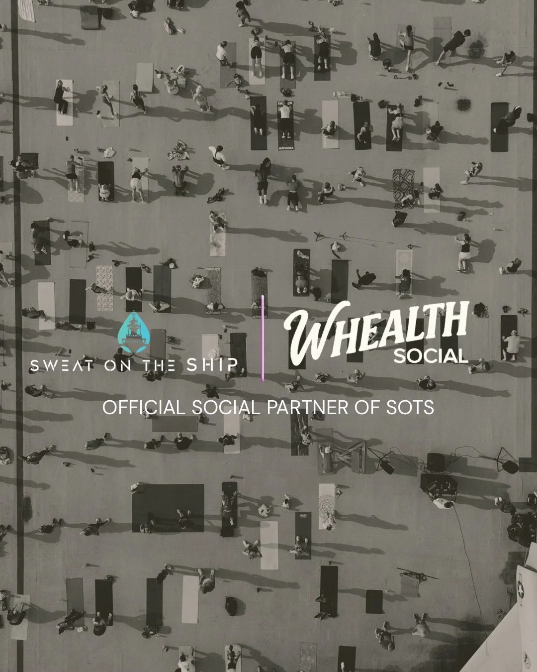 The workout is only the beginning. 👀🔥

Meet @whealthsocialchs - our official Social Partner for our big May 2027 event! ⚓️

We&rsquo;re teaming up to bring even more energy to the ship&mdash;from the DJ lineup to vendors, interactive activations, a