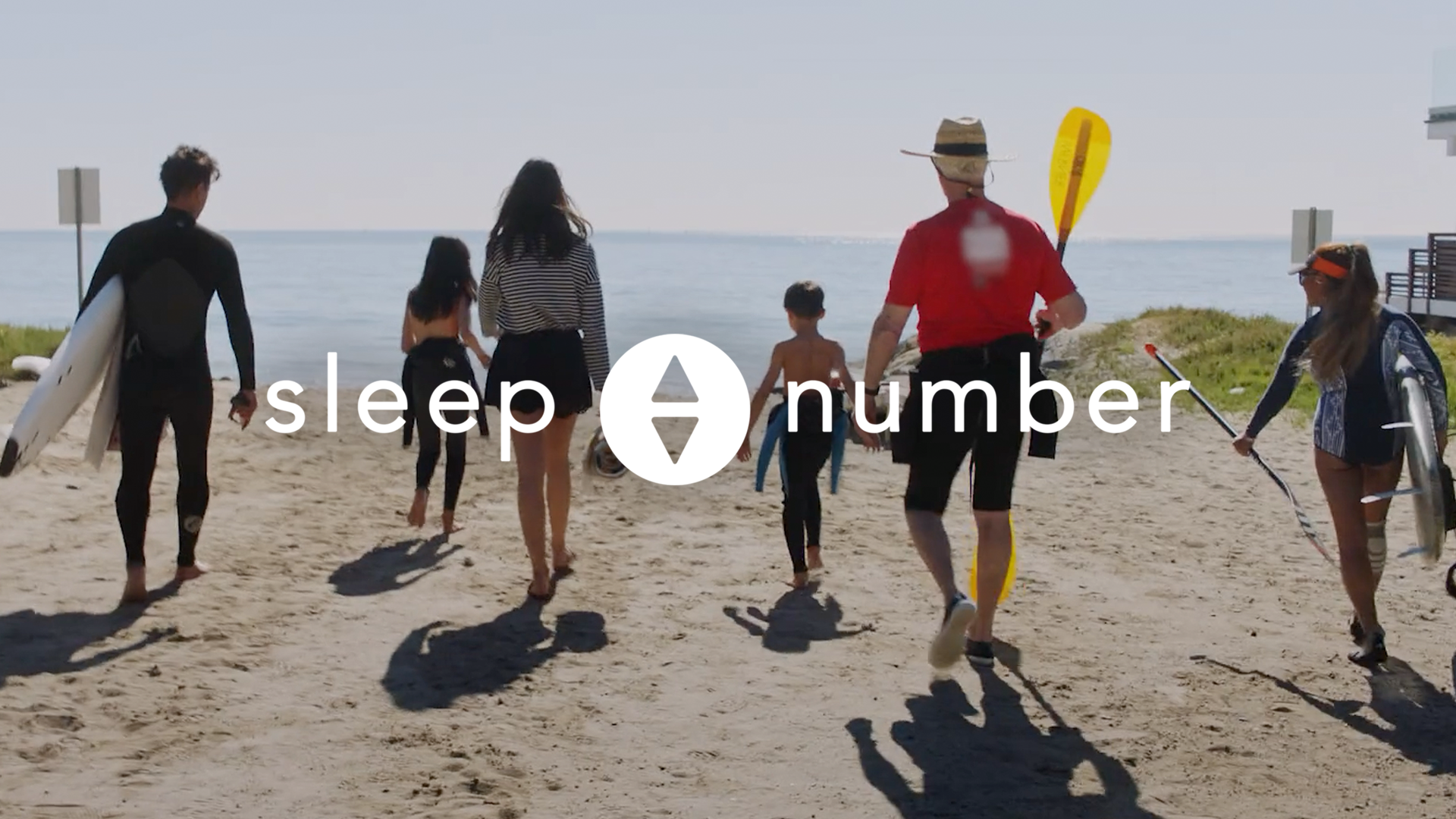 Sleep Number: All Together Now - The Family That Surfs Together