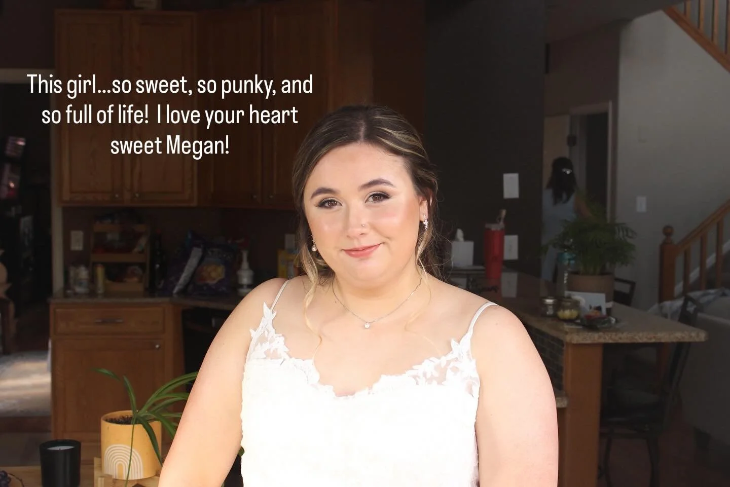 What a sweetheart and pure delight to work with. We loved prepping you for your big day!!