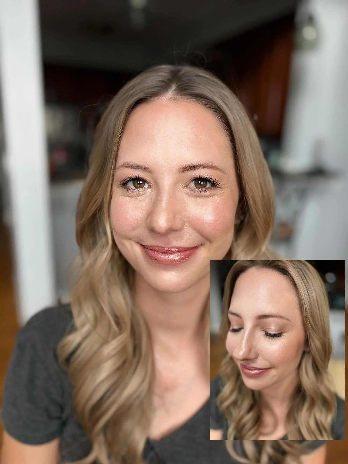 No before picture, but glow and lash clusters are a prescription for a flawless look.