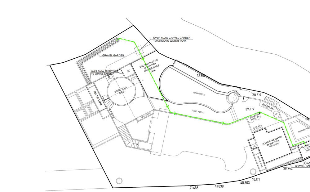 Villa Plumbing Schematic Overview