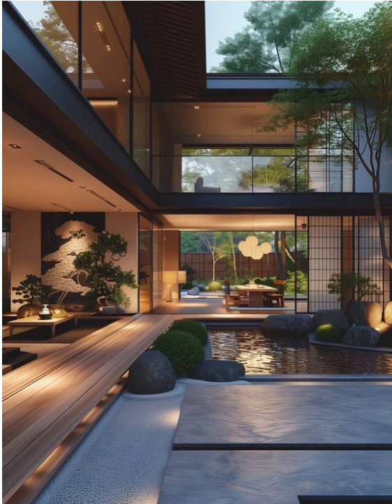 Student architect's concept sketch 1