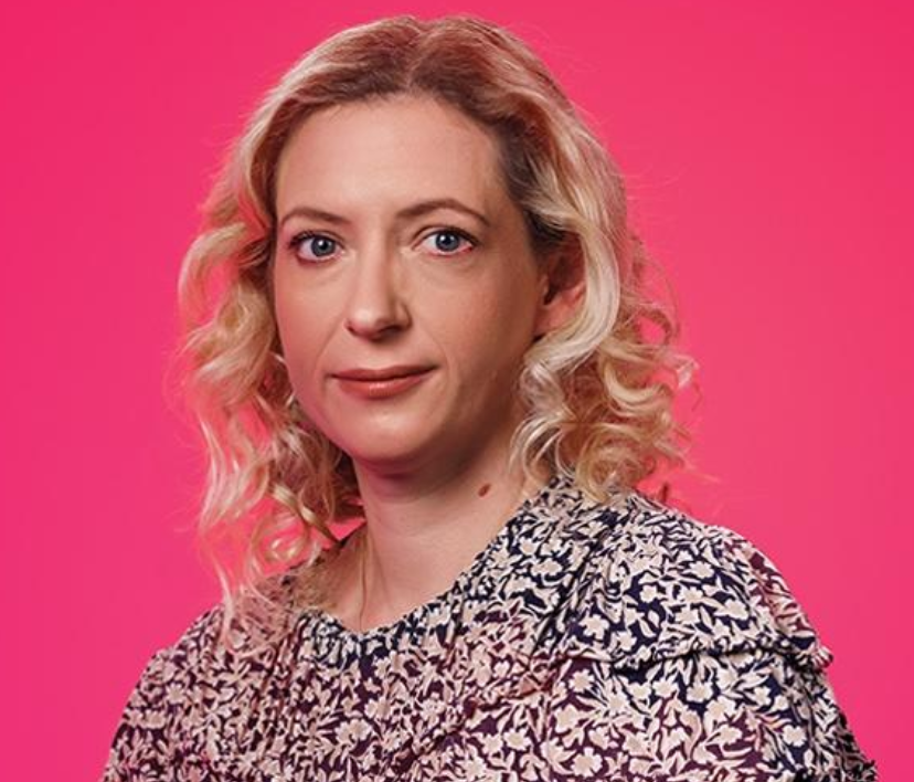 White woman with blond hair looking into the camera lens. She is one of the community faces of the You need to Know campaign