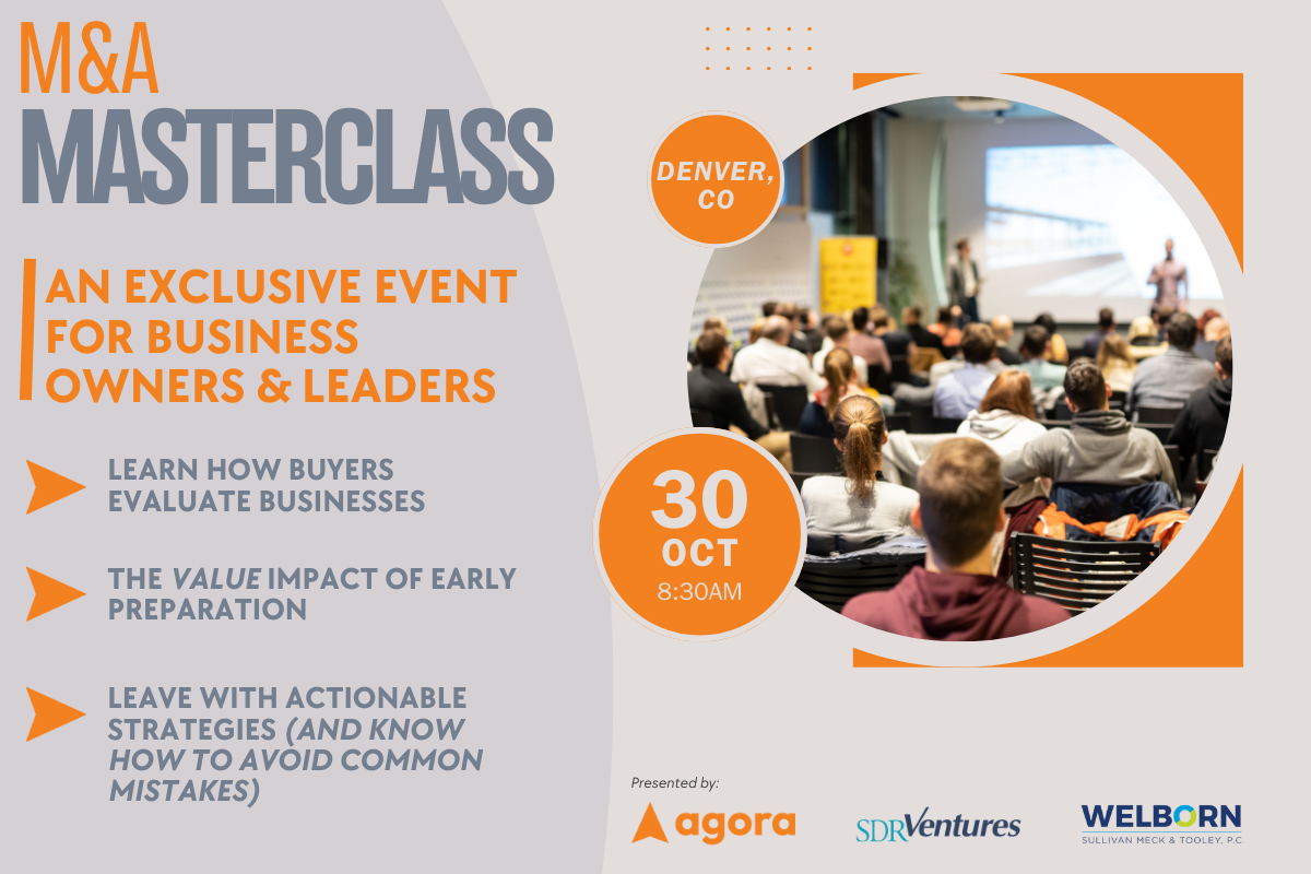M&A Masterclass | Denver