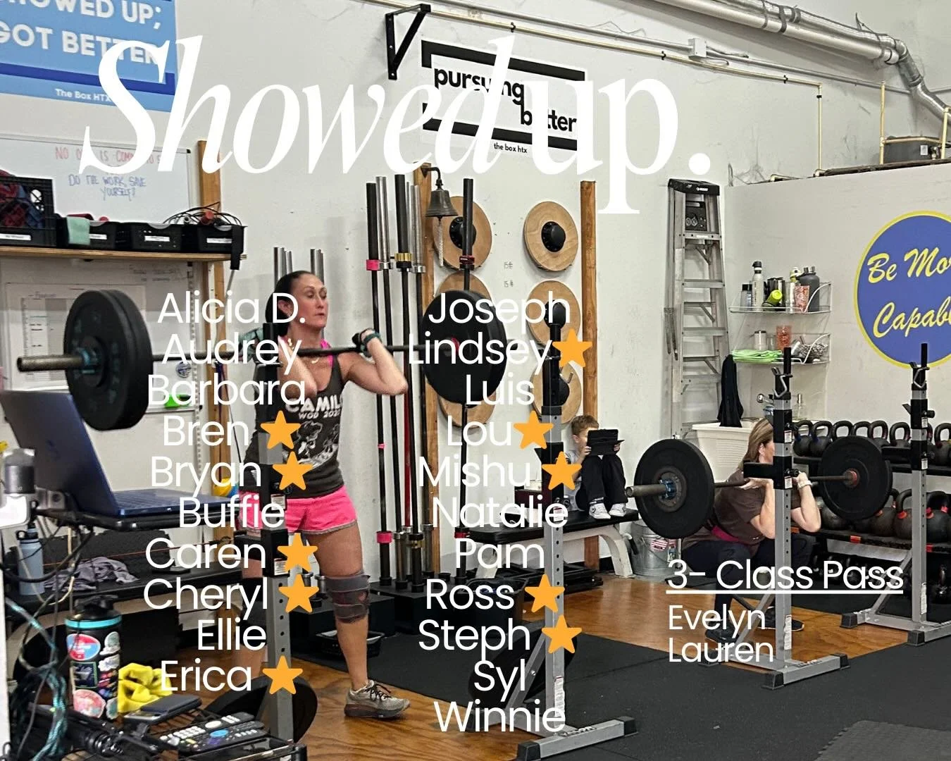 Big numbers this week.  Loving it.  Drippin&rsquo; gold ⭐️!! Programmed days - 5-6 of them or full membership.