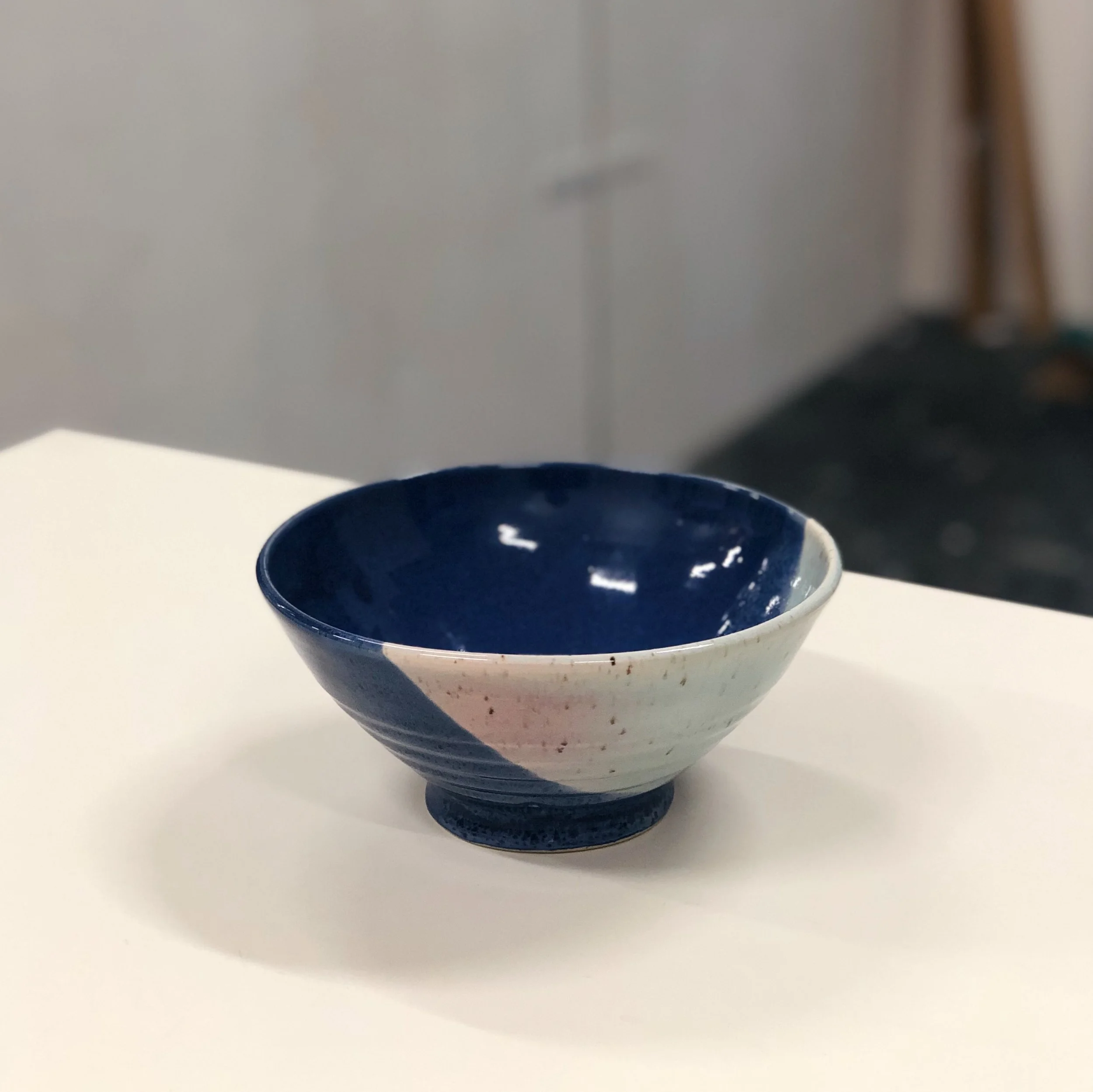 marine blue ramen bowl