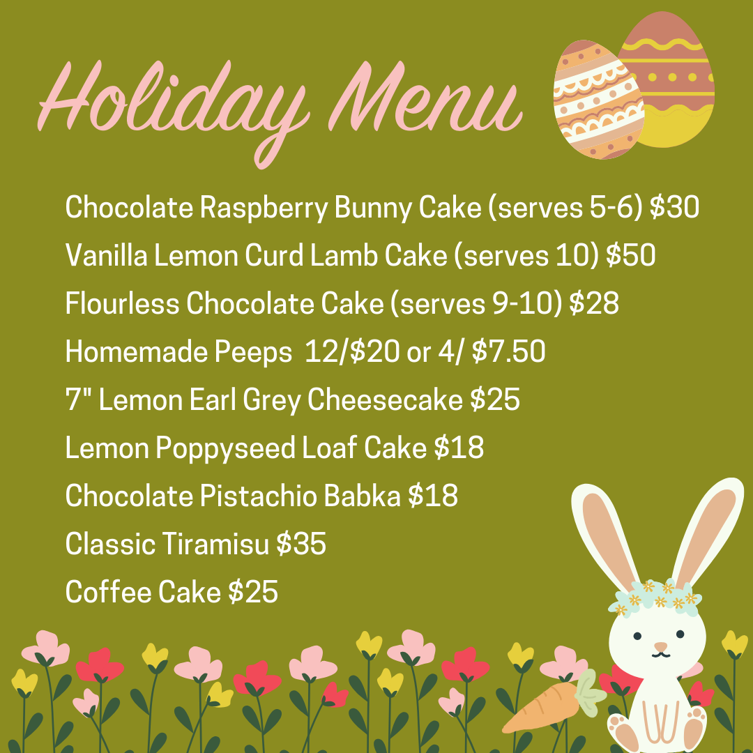 easter menu