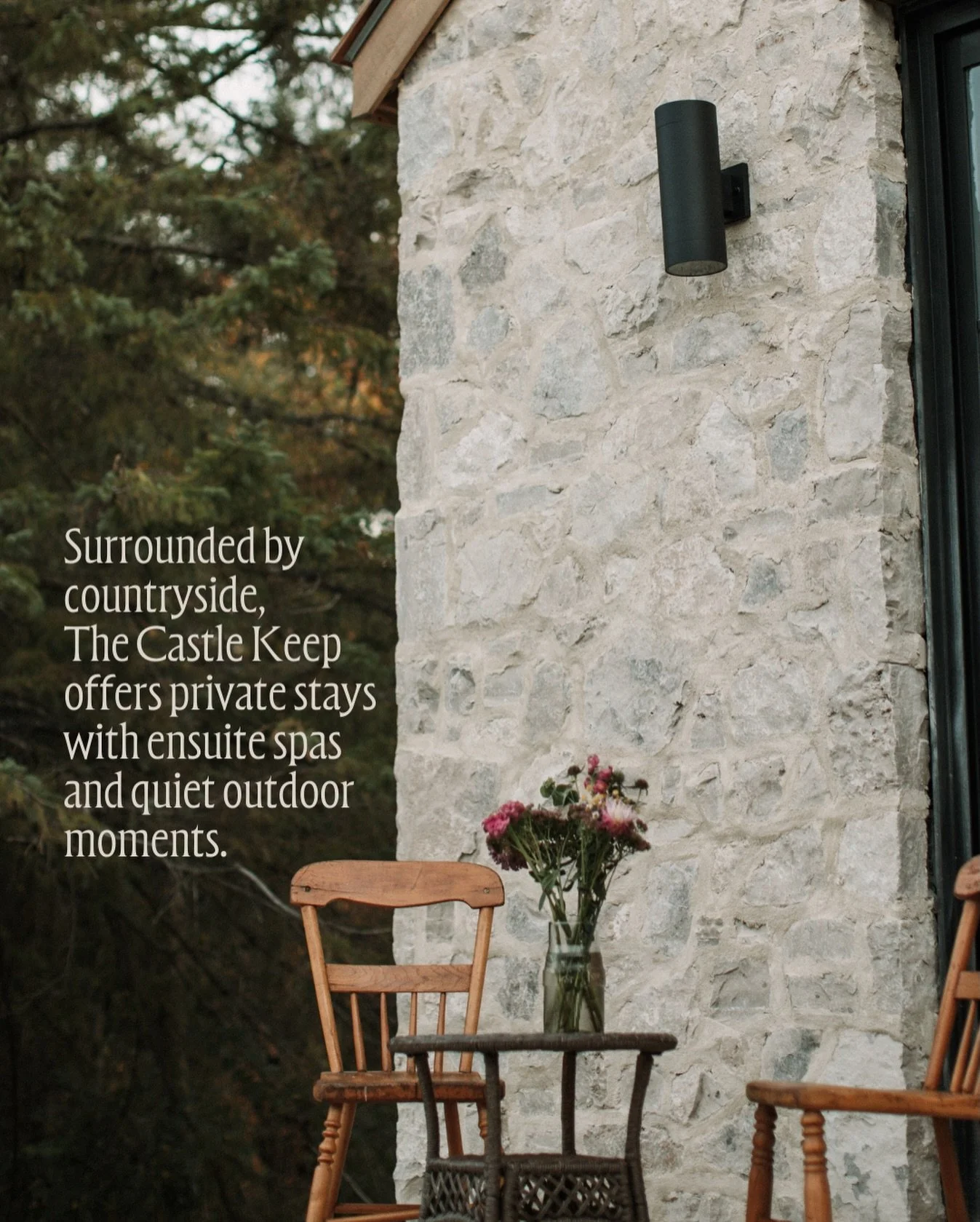 Private spas, cozy suites, and a getaway that&rsquo;s closer than it feels.

Sign up for the mailing list for updates and booking access.

#WeekendGetaway #OntarioGetaway #Collingwood