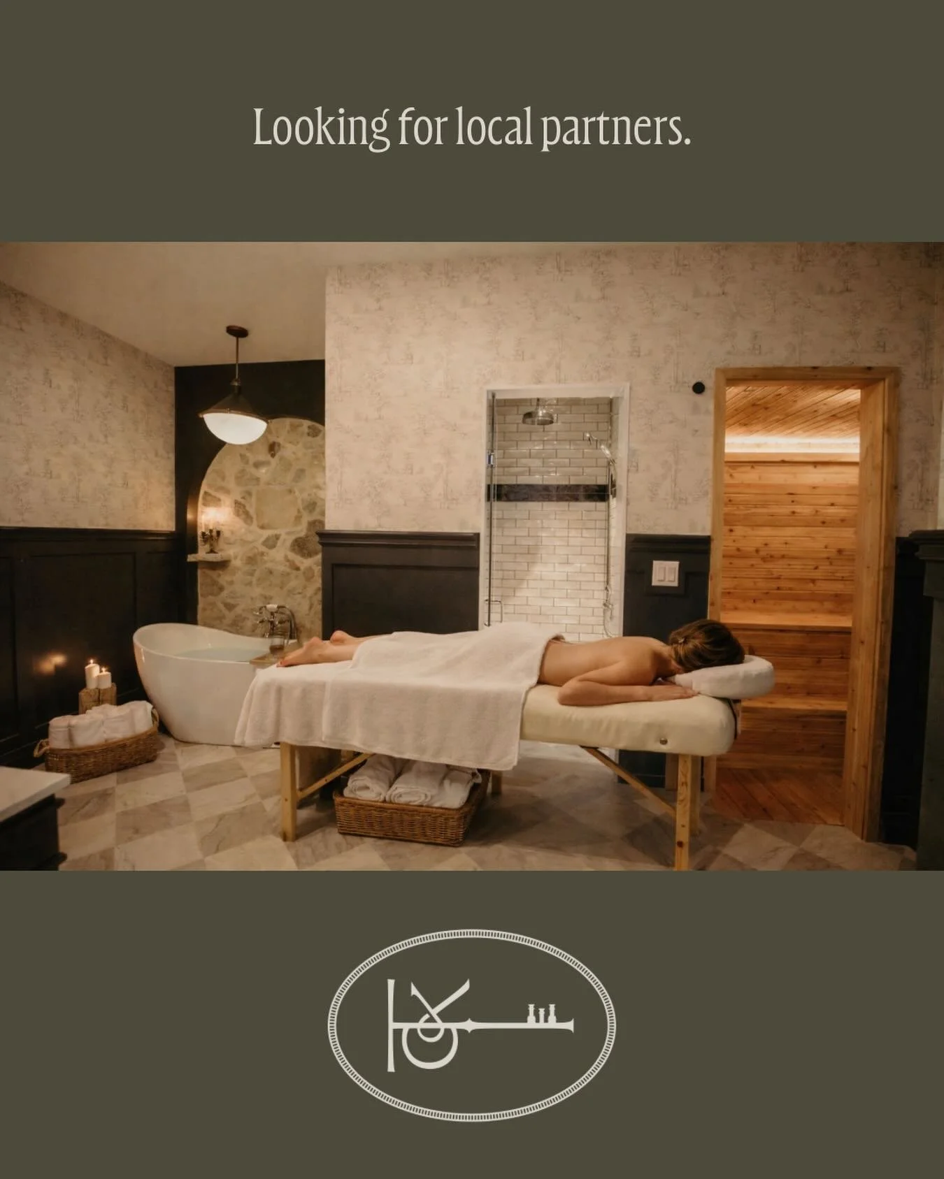 We are looking for local massage therapists to partner with on our in-suite massage program. If you or someone you know in the Blue Mountain, Collingwood or Beaver Valley area are interested, send us a message or tag them here.