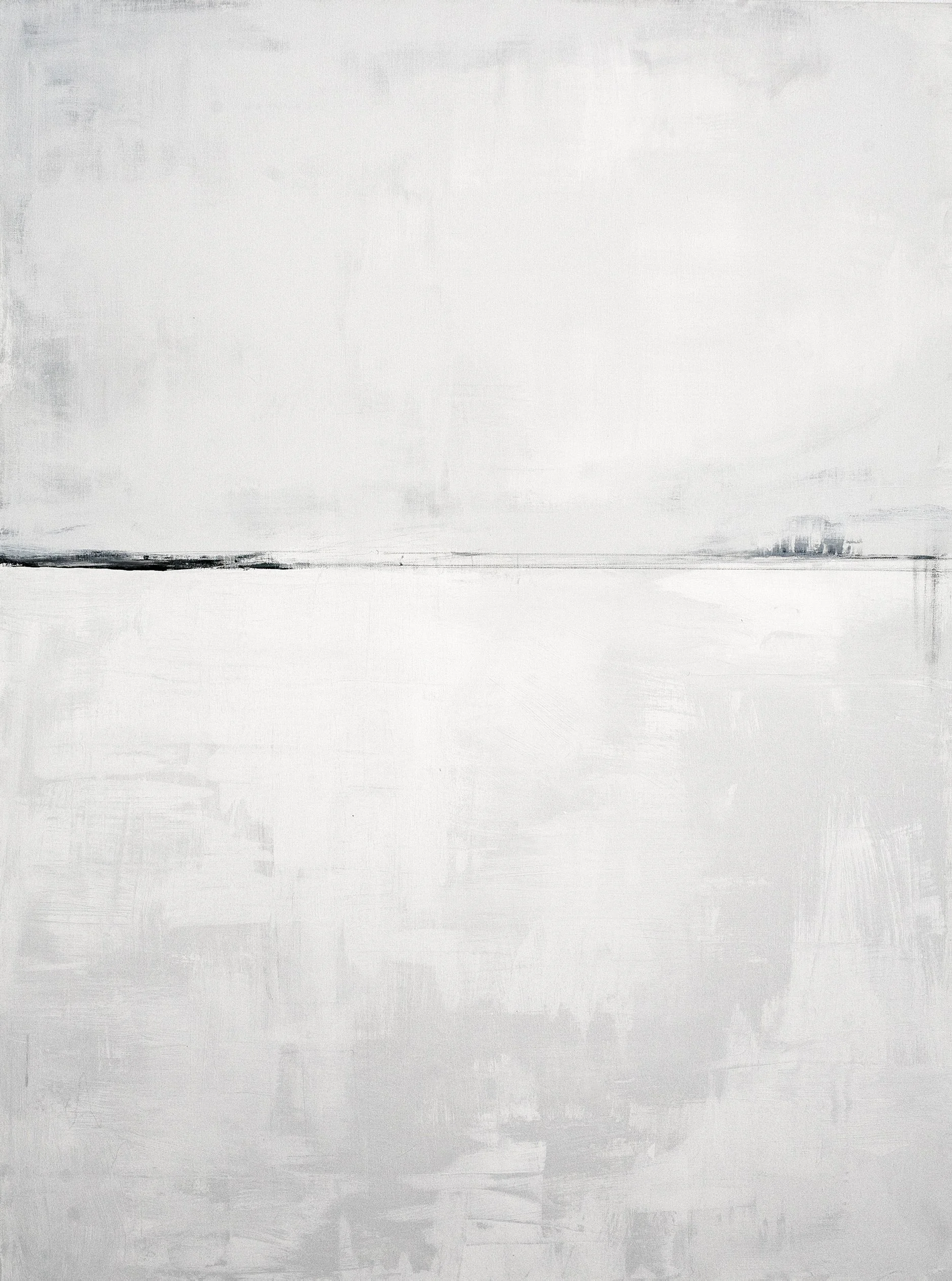 Lake In The Winter | 48"W x 60"H