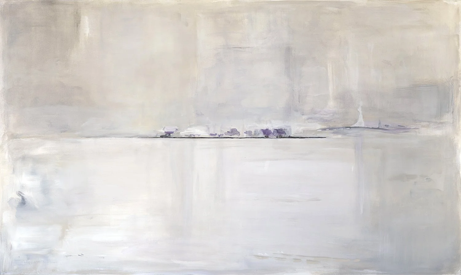 Lilac and The Lady | 40"H x 72"W