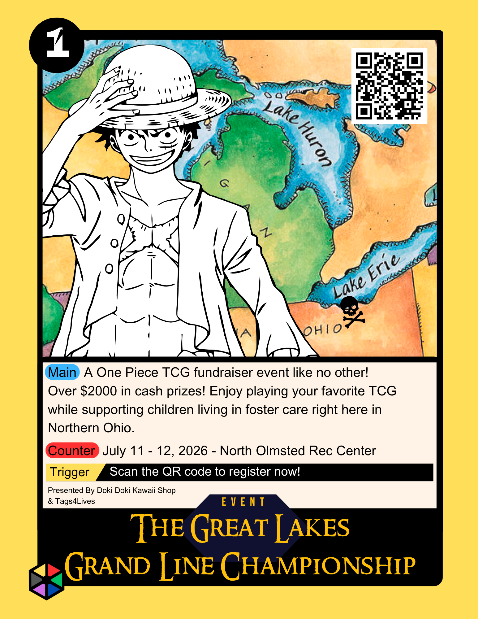 Tags4Lives One Piece Championship