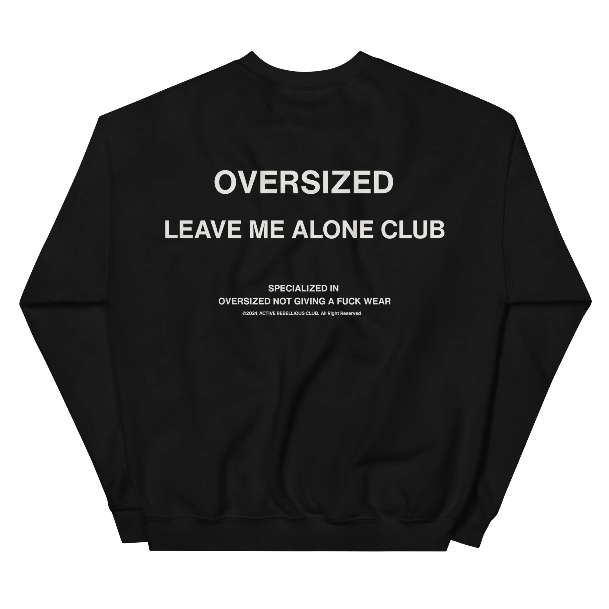 Active Club oversized gym sweatshirt lifting club gym wear fitness tøj træningstøj