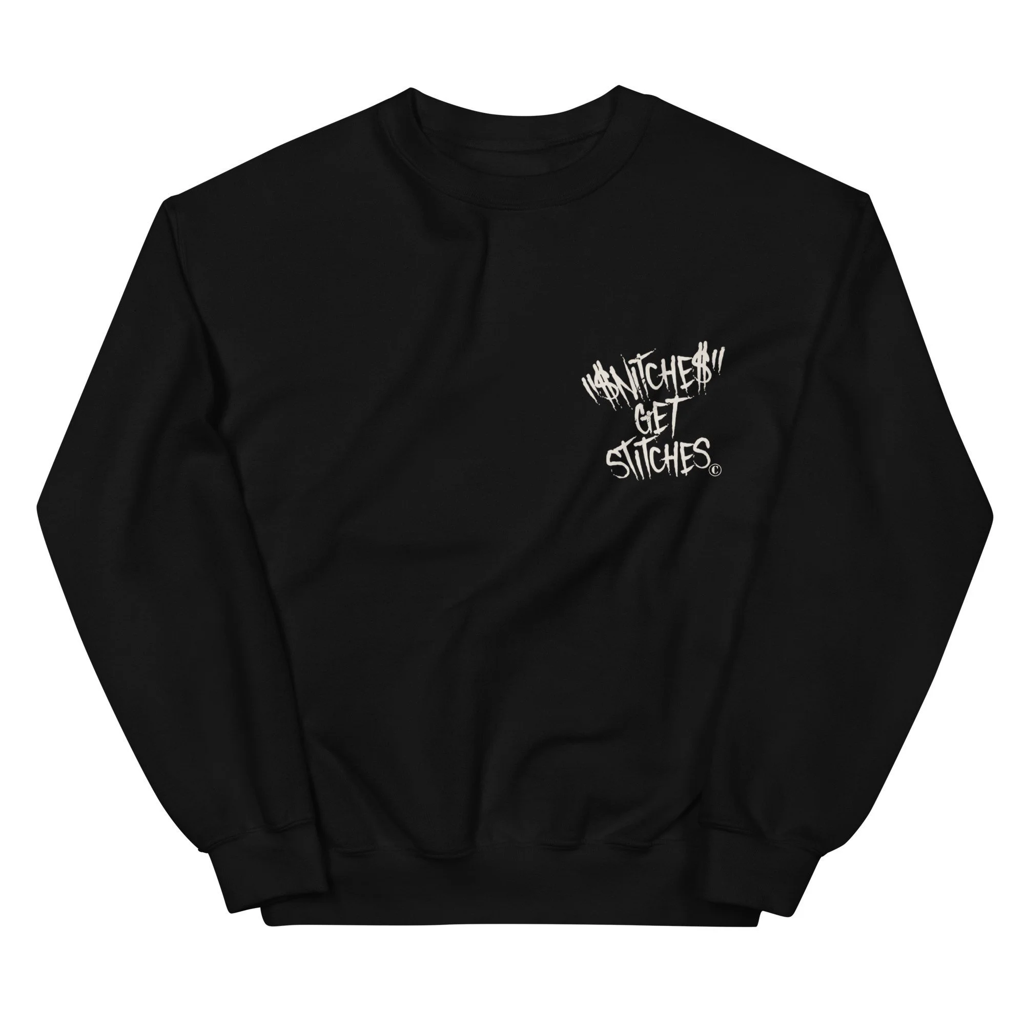 ANTI UNIFORM Sweatshirt by AZSC A$AP Rocky Don’t Be Dumb inspired streetwear snitches get stitches