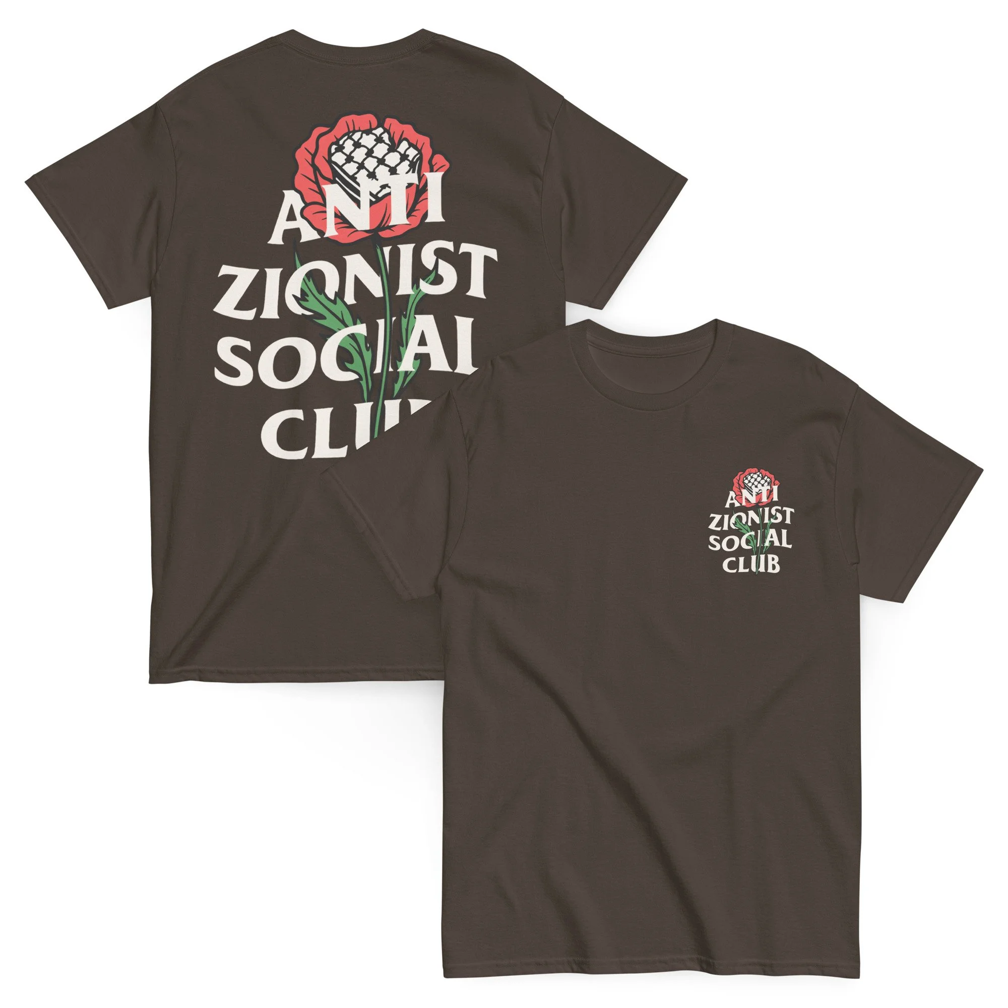 AZSC Tee - Kufiya Bloom Edition