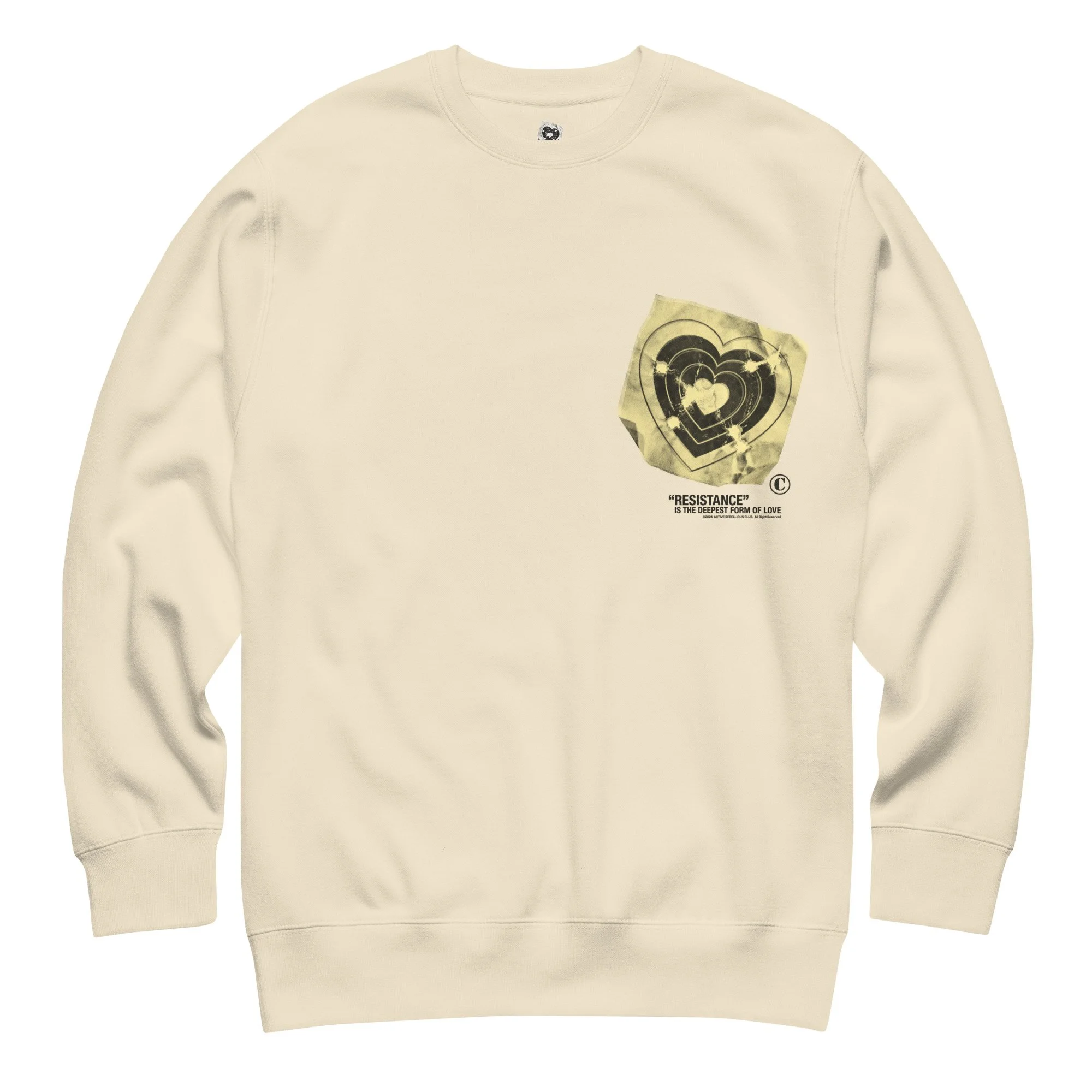 AZSC X NETWALKER13 SOLID SWEATSHIRT - LOVE TARGET