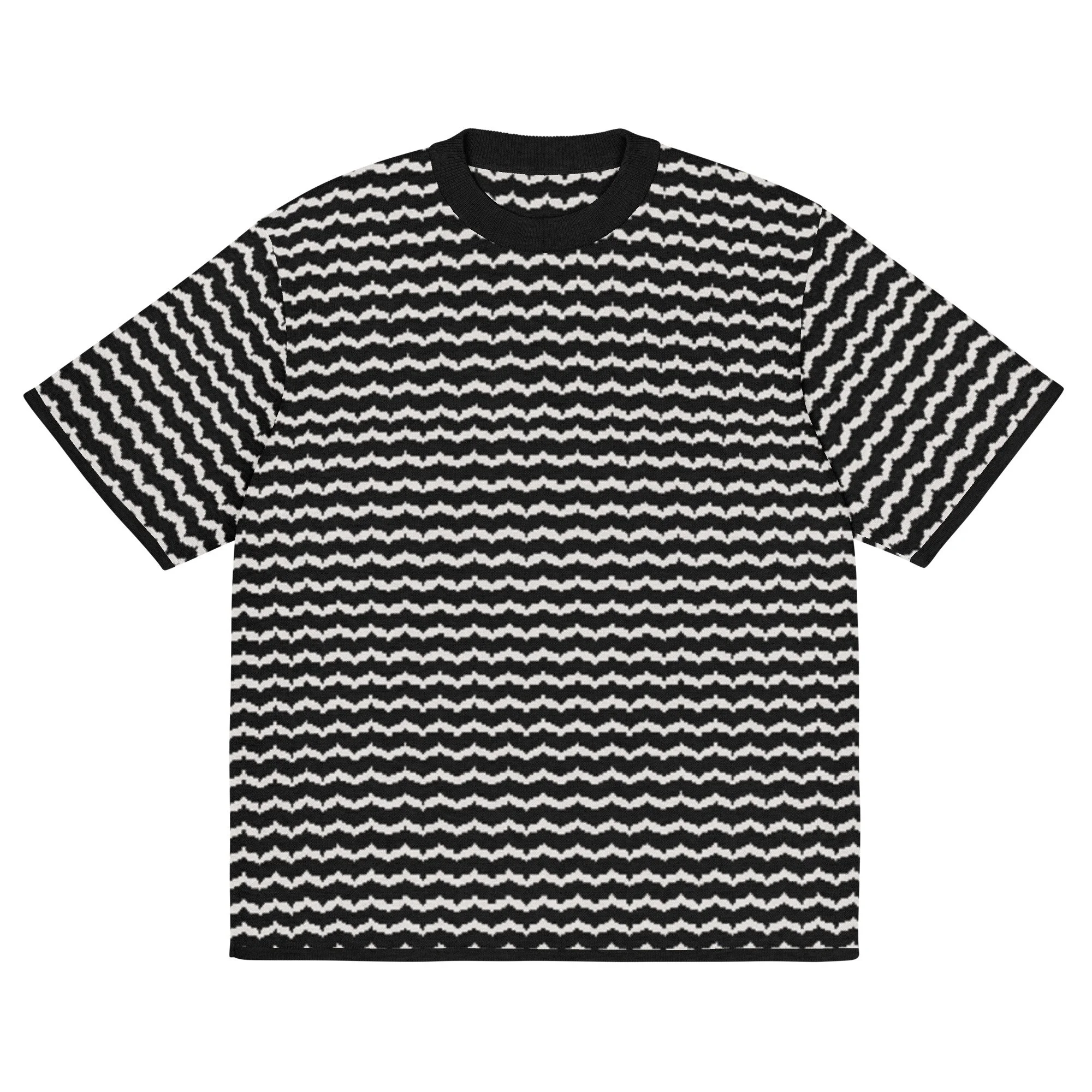AZSC KNITTED TEE - SIGNATURE LEAF