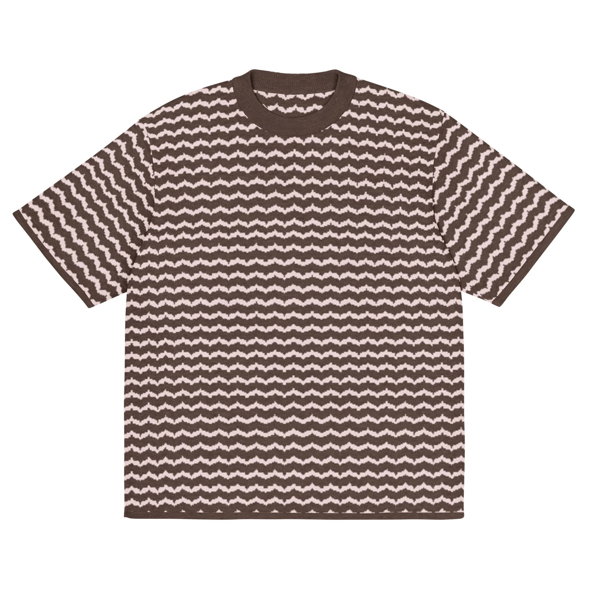 AZSC KNITTED TEE - SIGNATURE LEAF