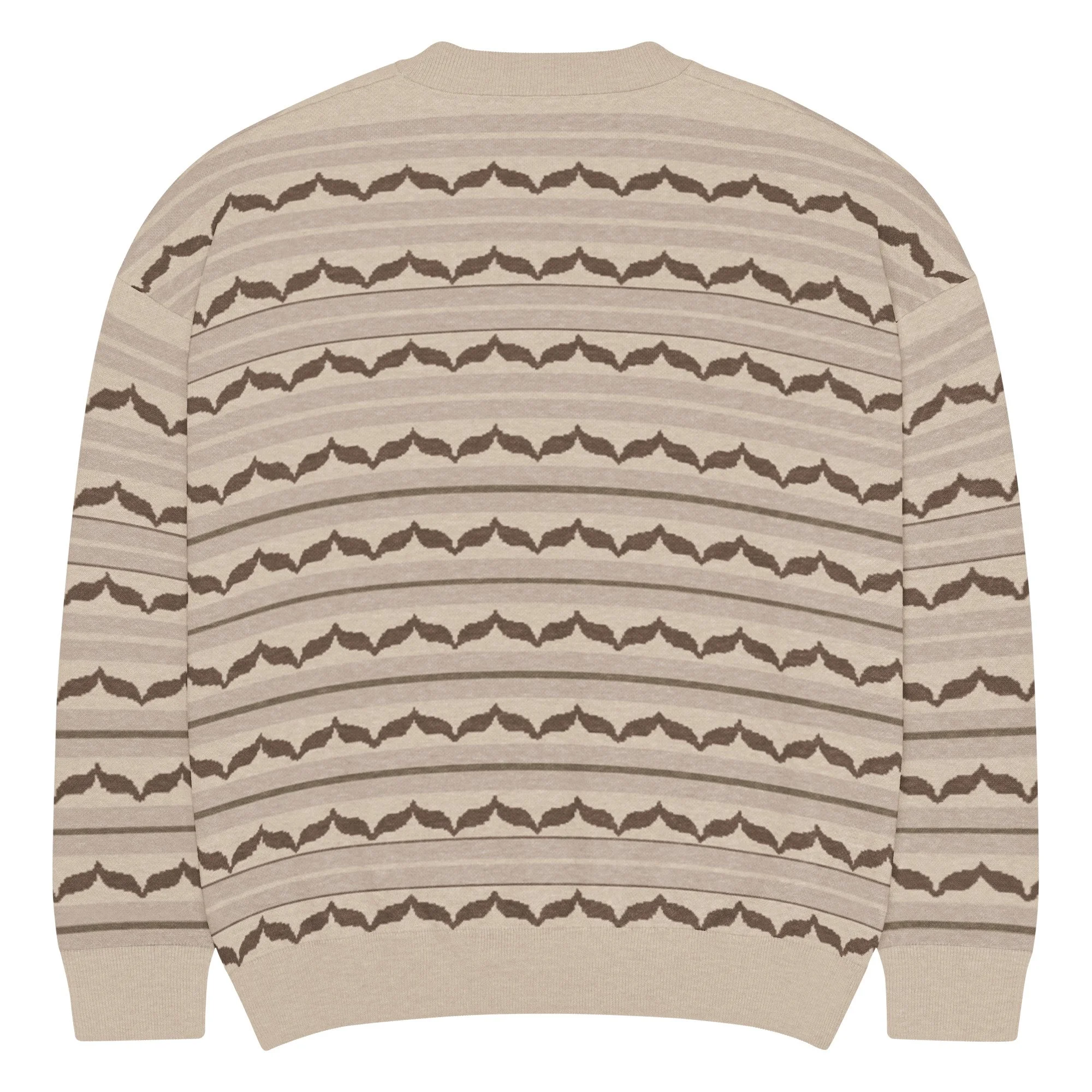 AZSC KNITTED SWEATSHIRT- DESERT KUFIYA KNIT