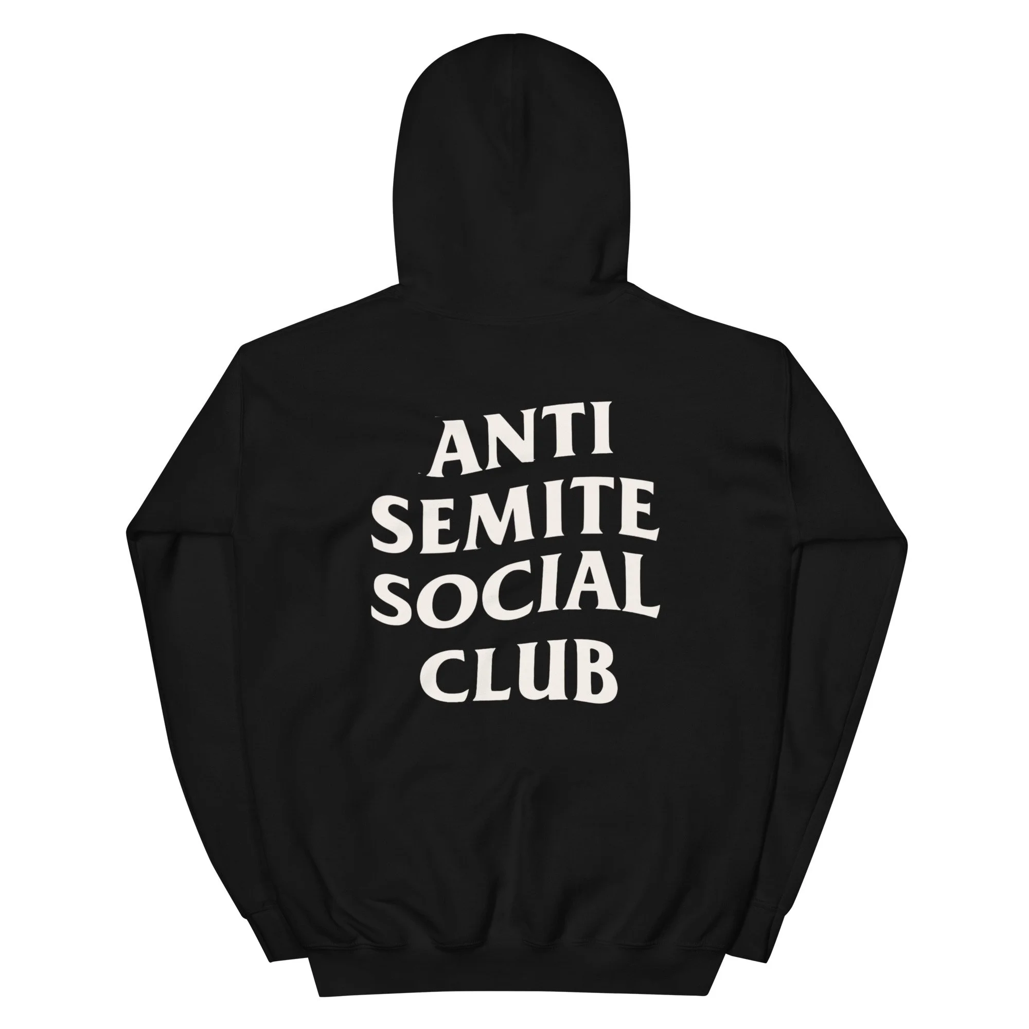 AZSC HOODIE - ANTI SEMITE CLUB - ANTI ZIONIST SOCIAL CLUB