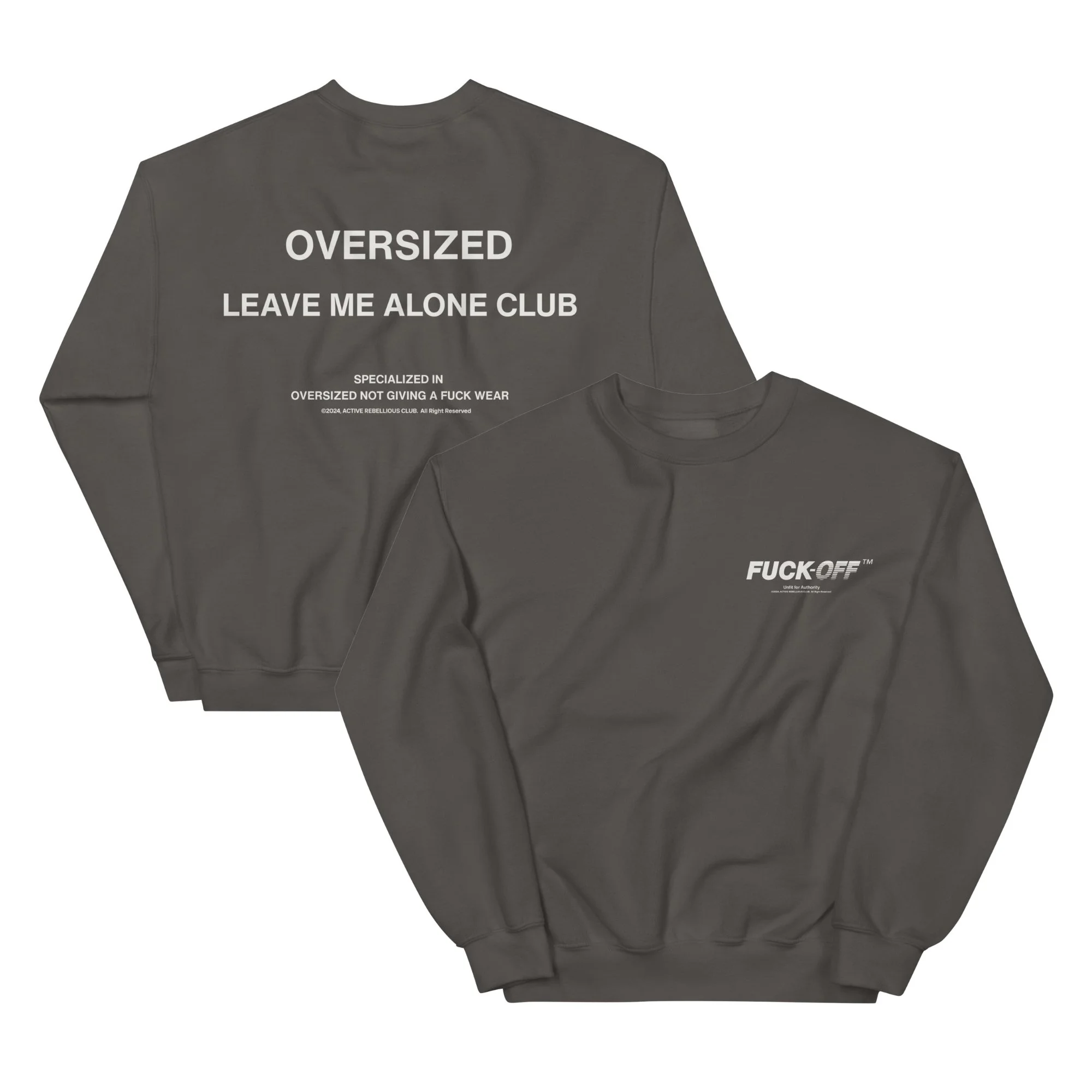 Active Club oversized gym sweatshirt lifting club gym wear fitness tøj træningstøj