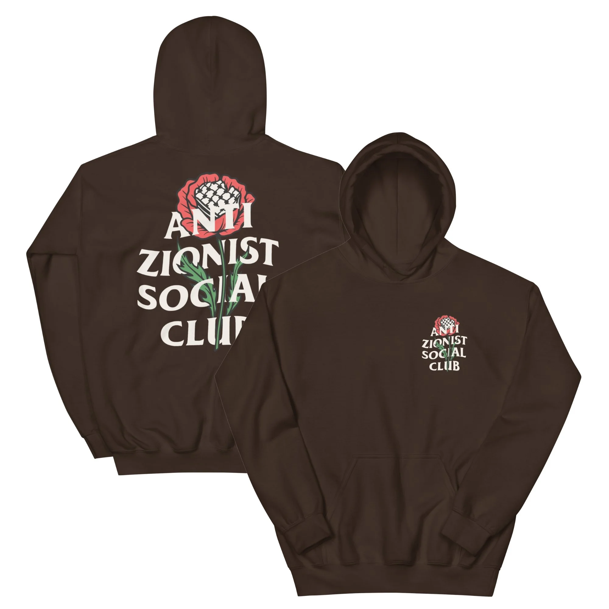 AZSC HOODIE - KUFIYA BLOOM EDITION