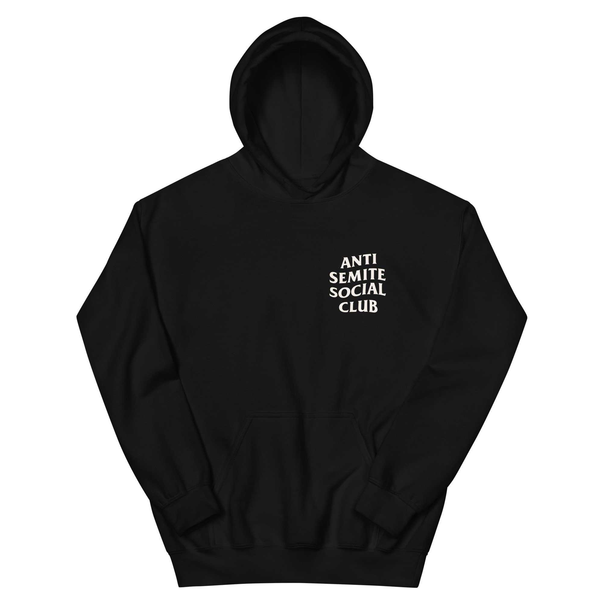 AZSC HOODIE - ANTI SEMITE CLUB - ANTI ZIONIST SOCIAL CLUB