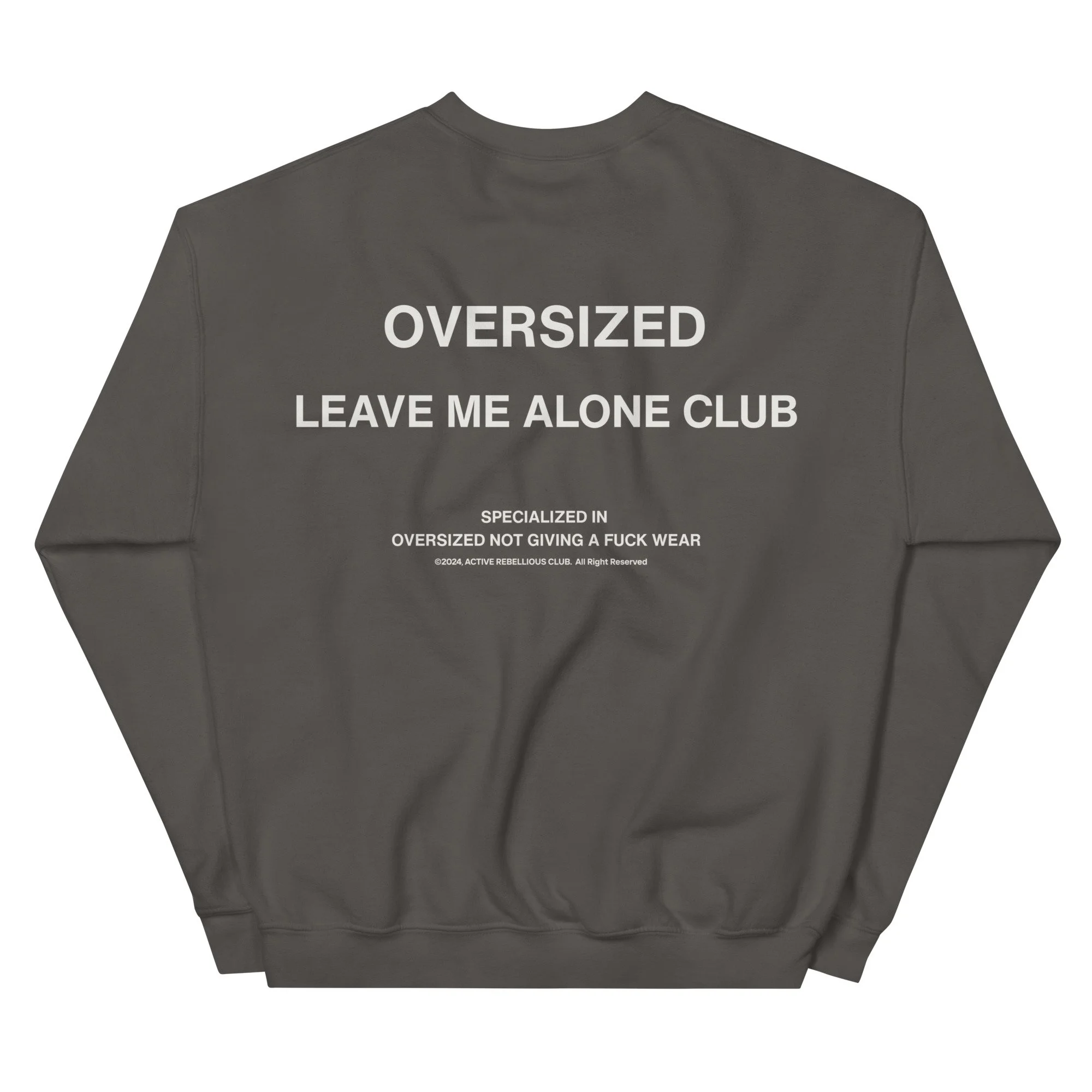 Active Club oversized gym sweatshirt lifting club gym wear fitness tøj træningstøj
