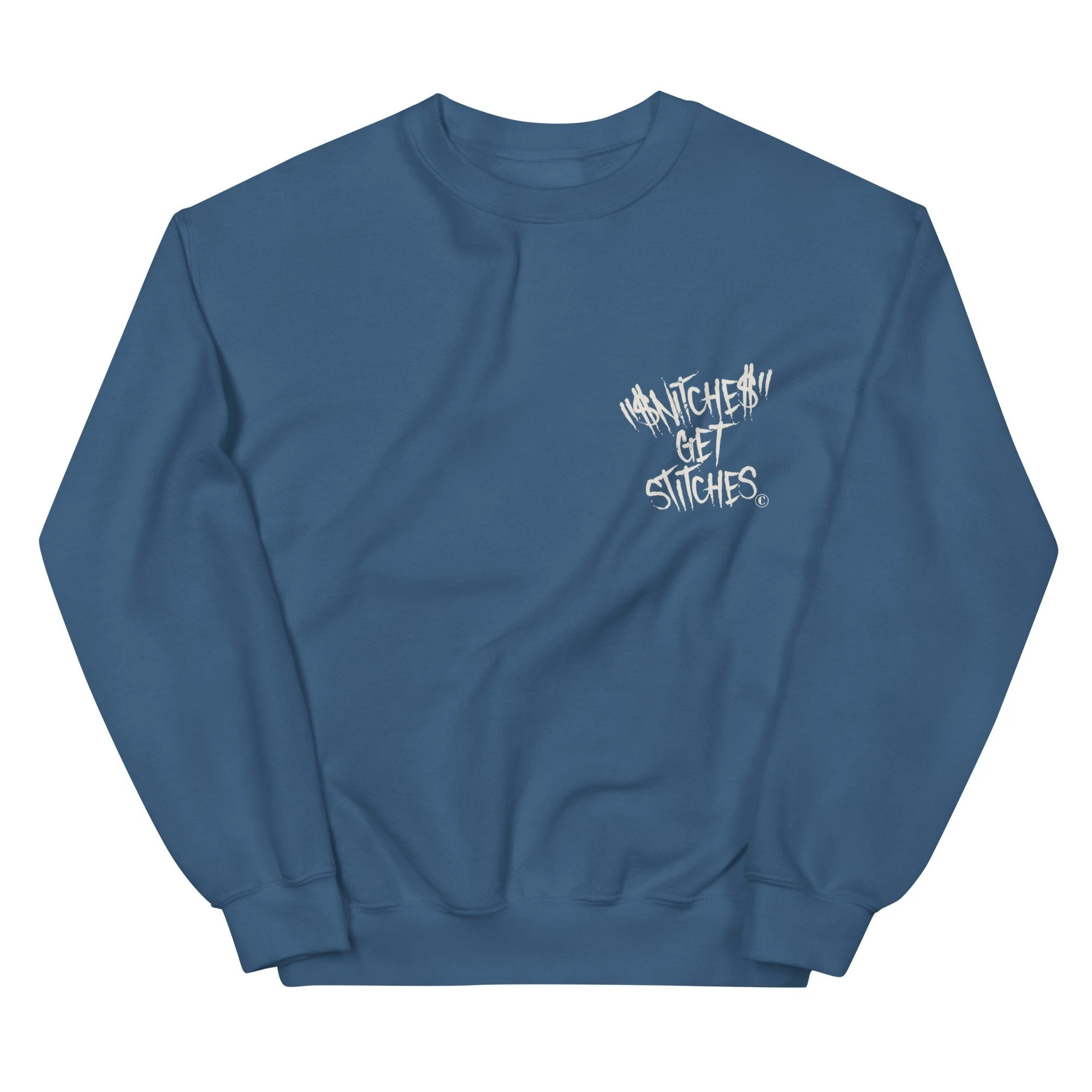 ANTI UNIFORM Sweatshirt by AZSC A$AP Rocky Don’t Be Dumb inspired streetwear snitches get stitches