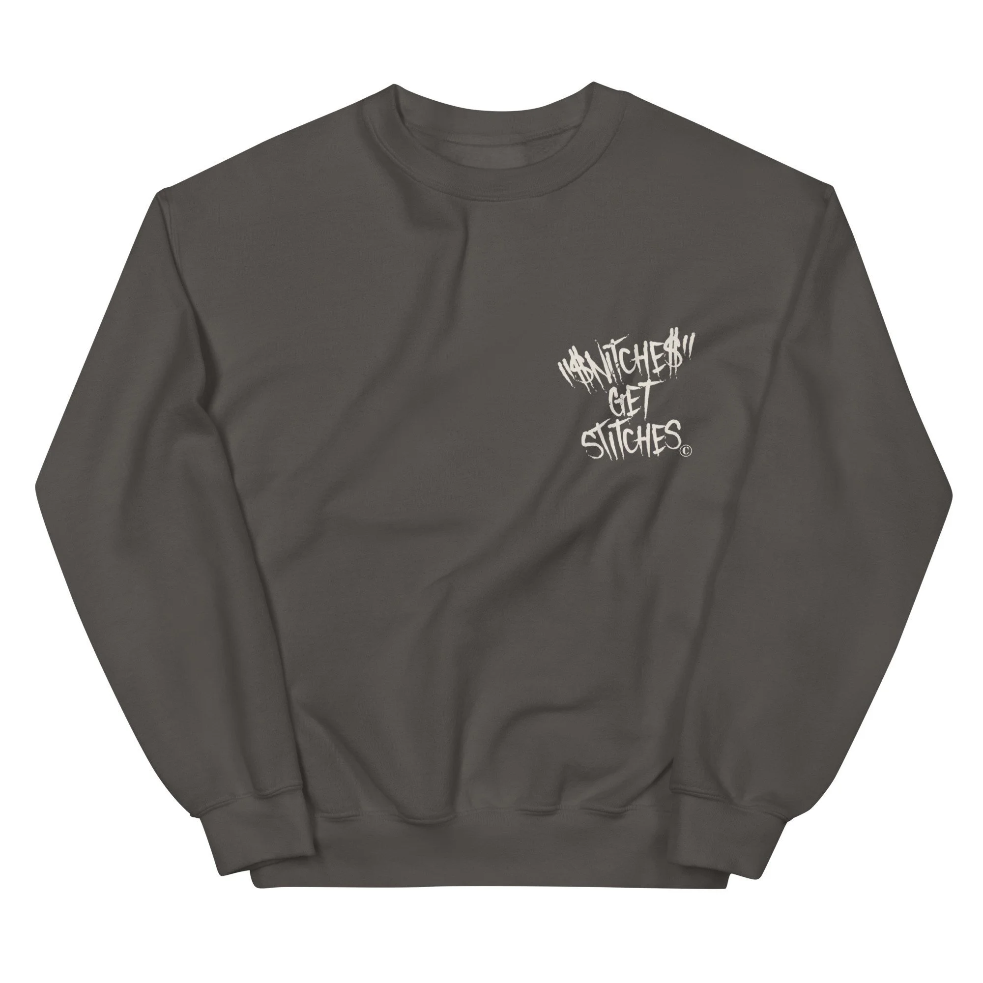ANTI UNIFORM Sweatshirt by AZSC A$AP Rocky Don’t Be Dumb inspired streetwear snitches get stitches