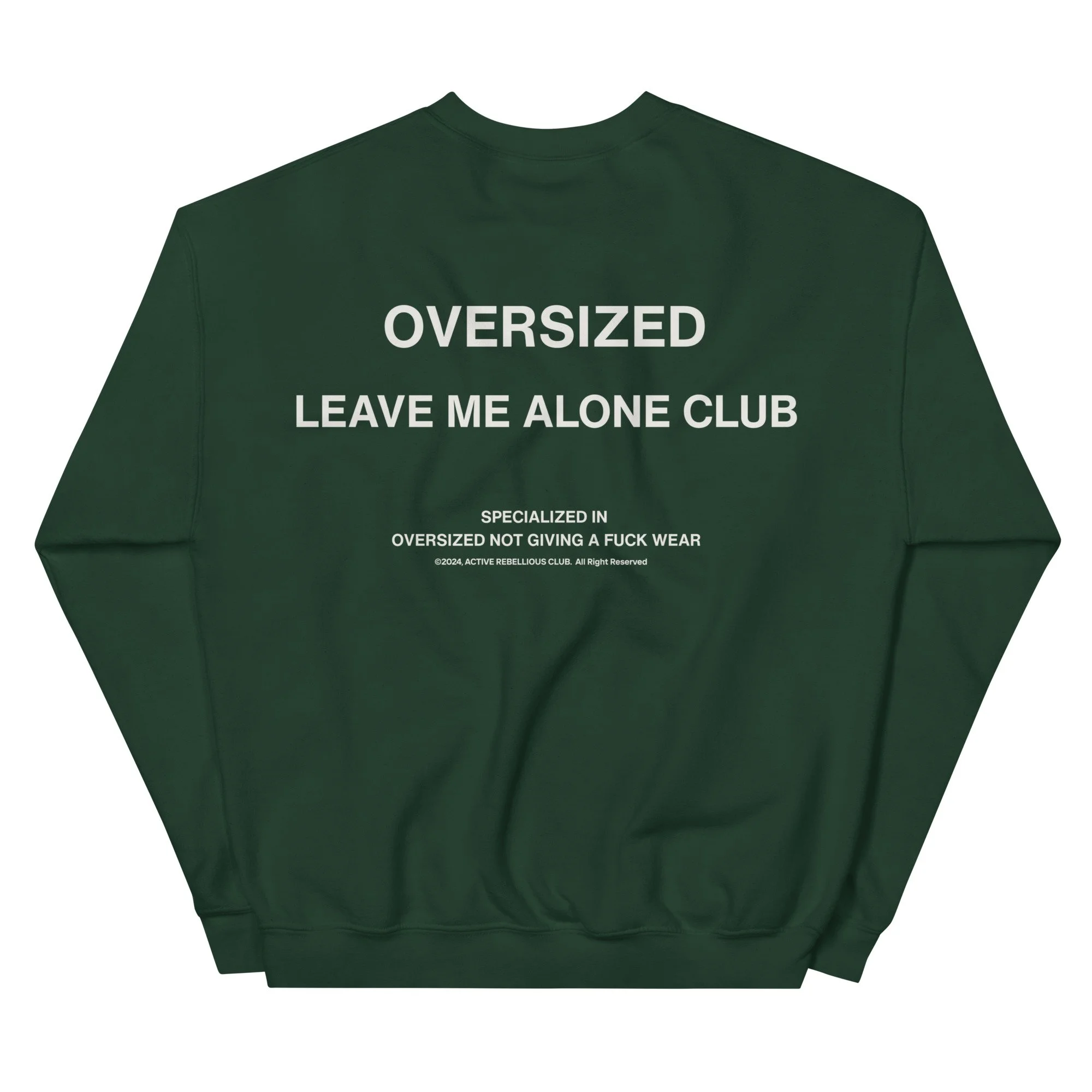 Active Club oversized gym sweatshirt lifting club gym wear fitness tøj træningstøj