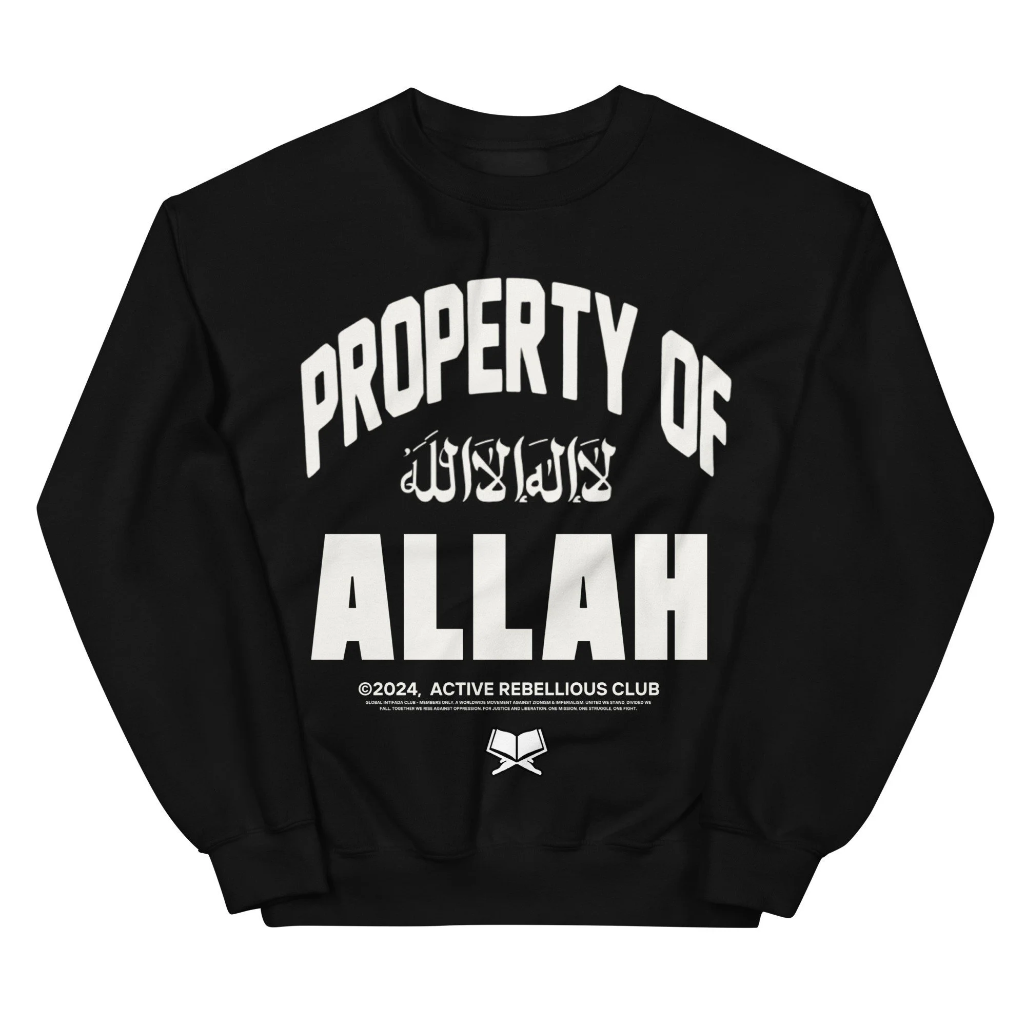 AZSC SWEATSHIRT - PROPERTY OF ALLAH (1).jpg