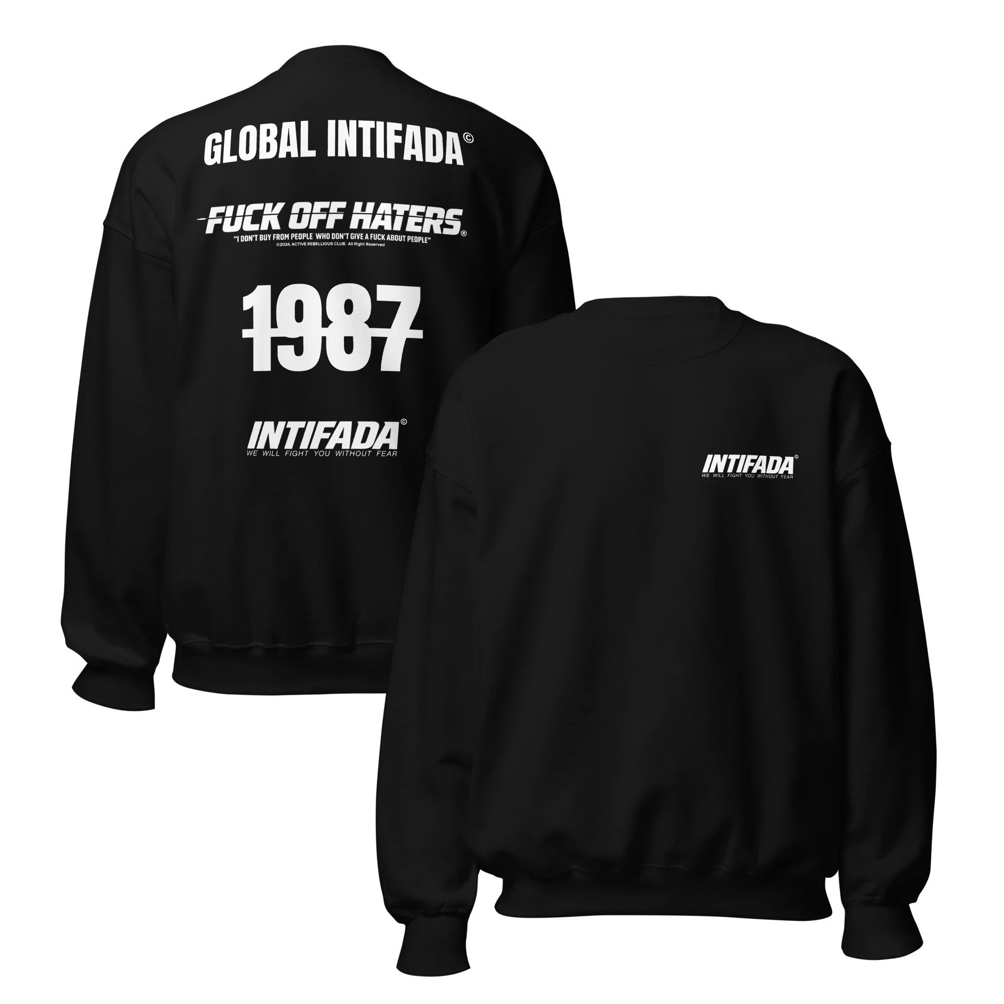 AZSC SWEATSHIRT - INTIFADA