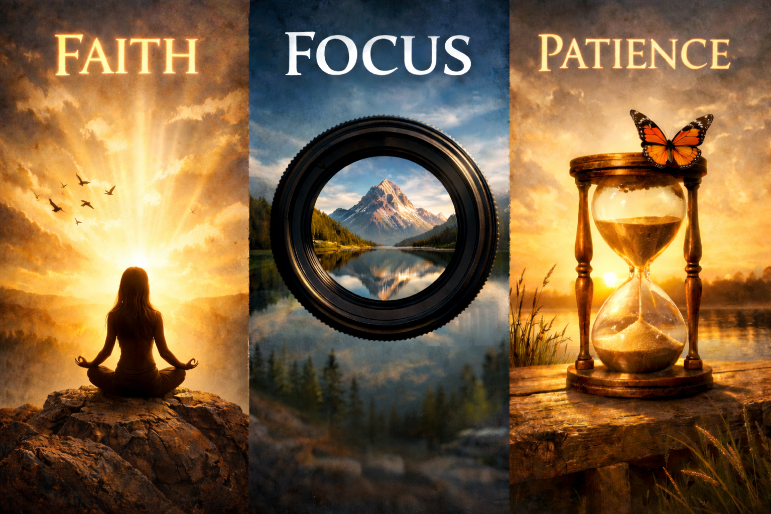 Faith, Focus, Patience