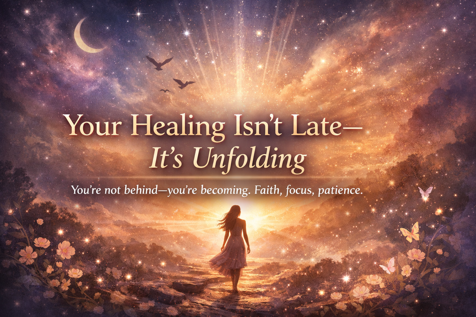 Your Healing Isn’t Late—It’s Unfolding