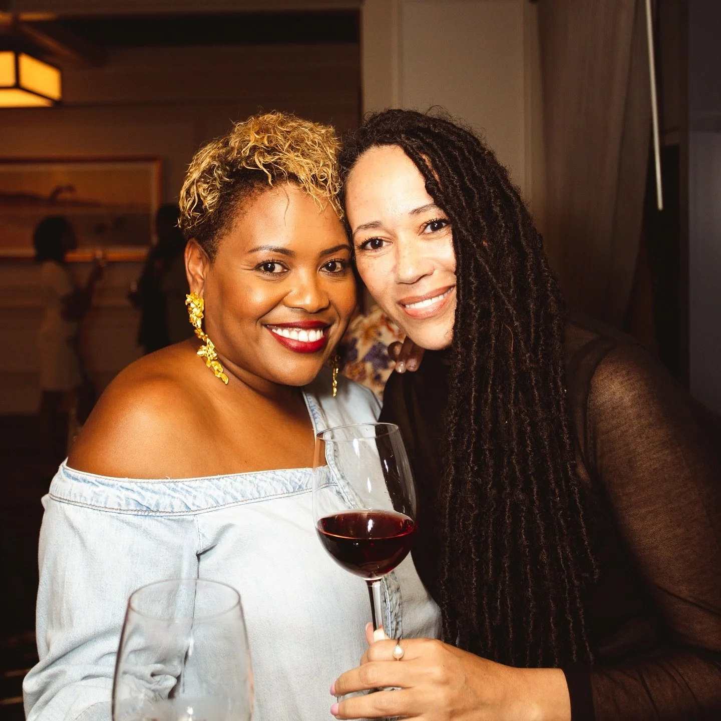 Raise your glass to celebrate a real one. Happy Birthday to Robin of @mcbridesisters. Cheers to another year of life, love, wine, and frolicking!