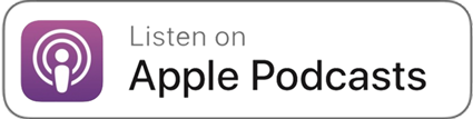 Apple Podcasts logo with text
