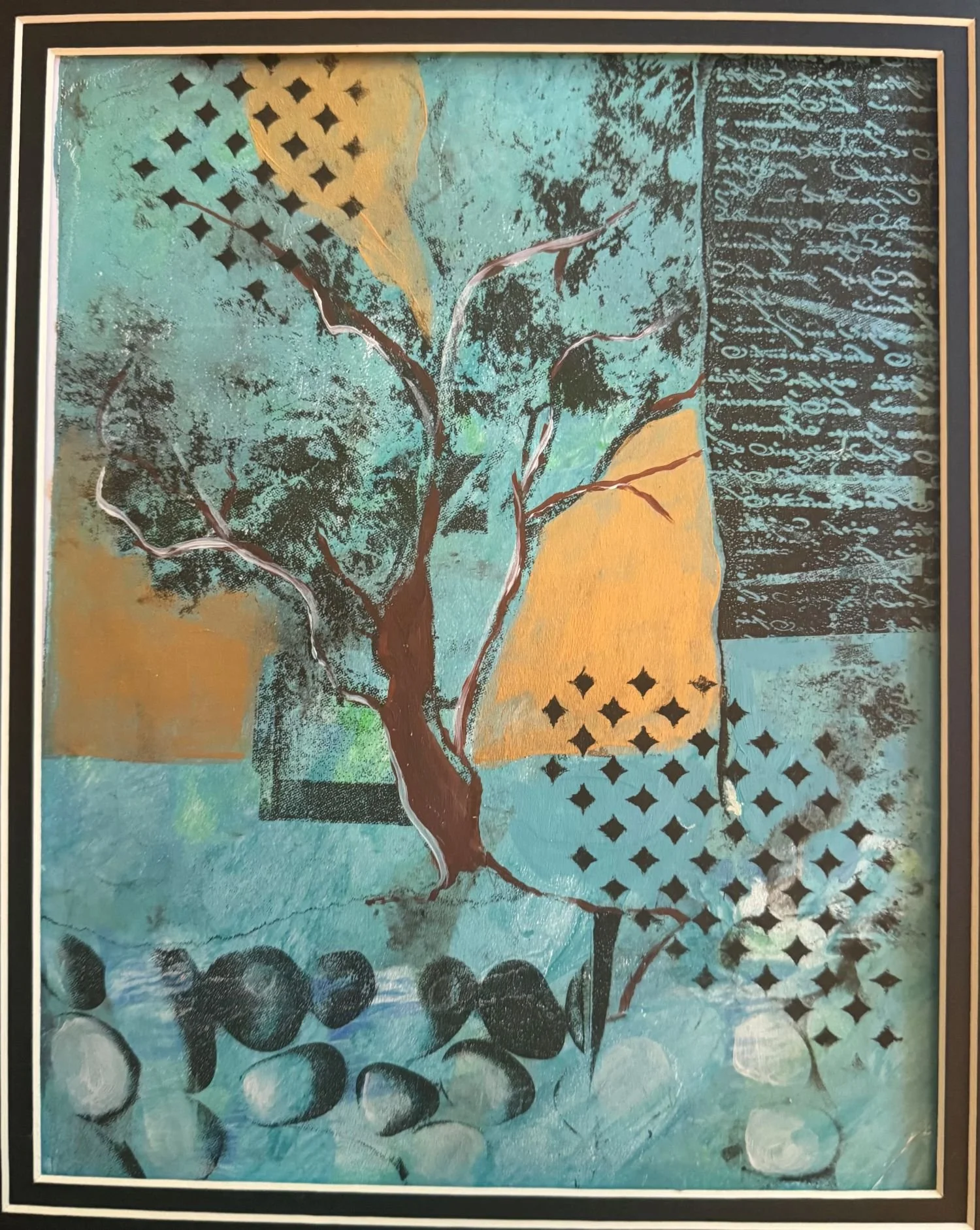 Rocky Ground - 8x10in, $175.00