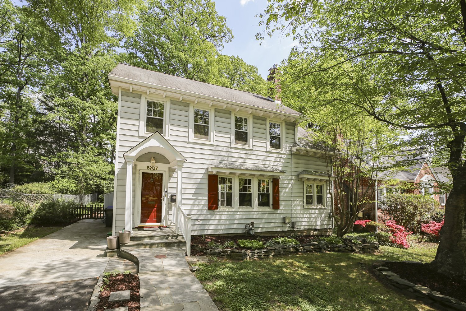 For Sale! University Park Storybook Colonial with Screened Porches, Attic Suite, and Timeless Charm