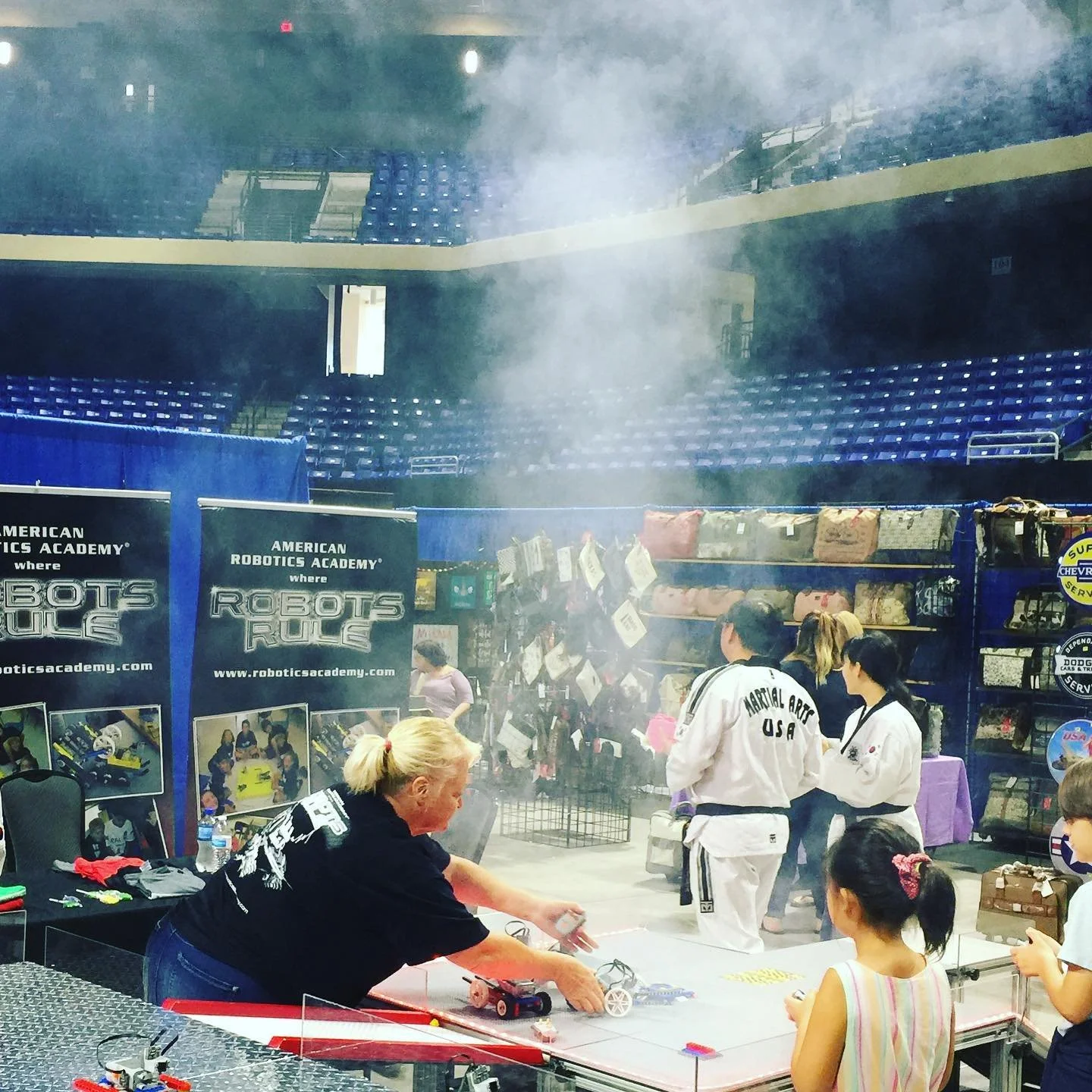 American Robotics enjoyed the Cy-Fair Kids Expo!!!!