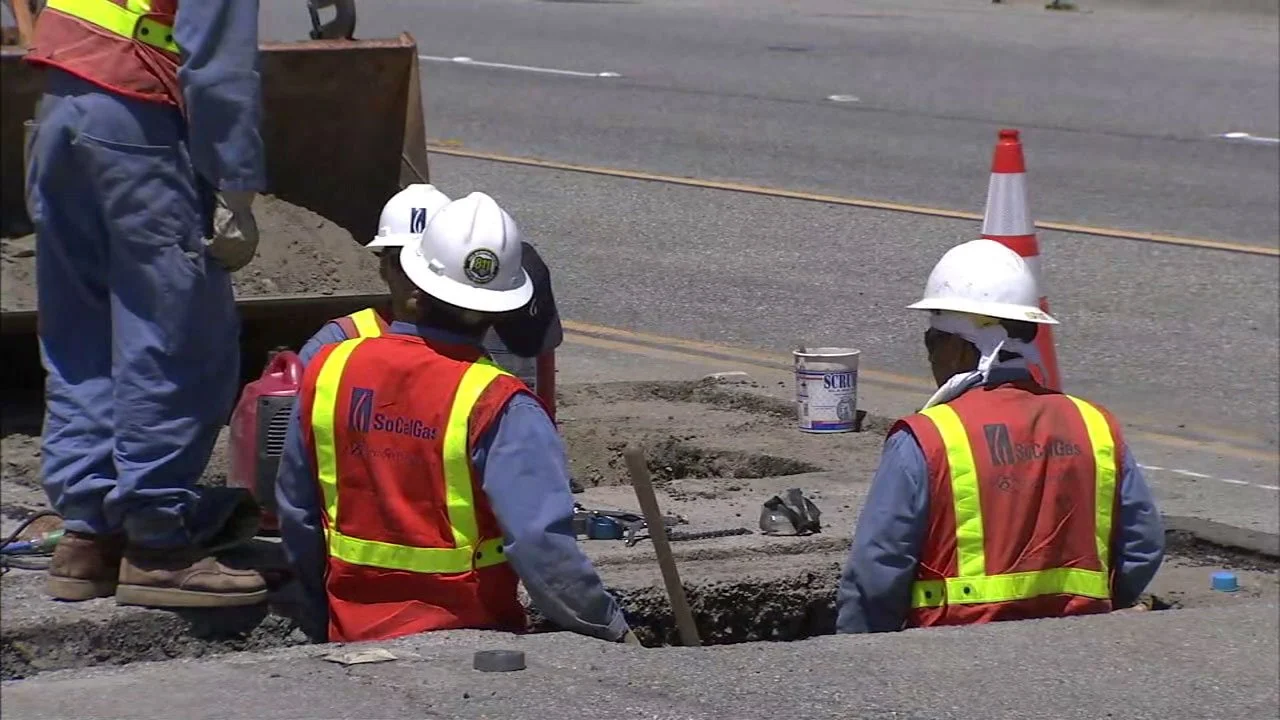 Crews Work to Cap Abandoned Oil Well Off Newport Beach Coast