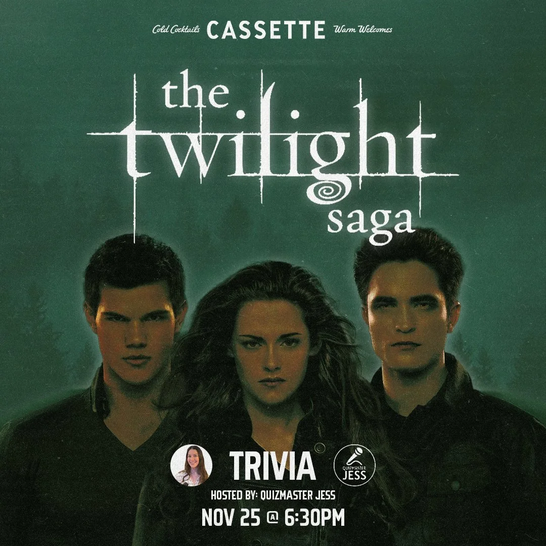 Twilight Trivia w/ Quizmaster Jess