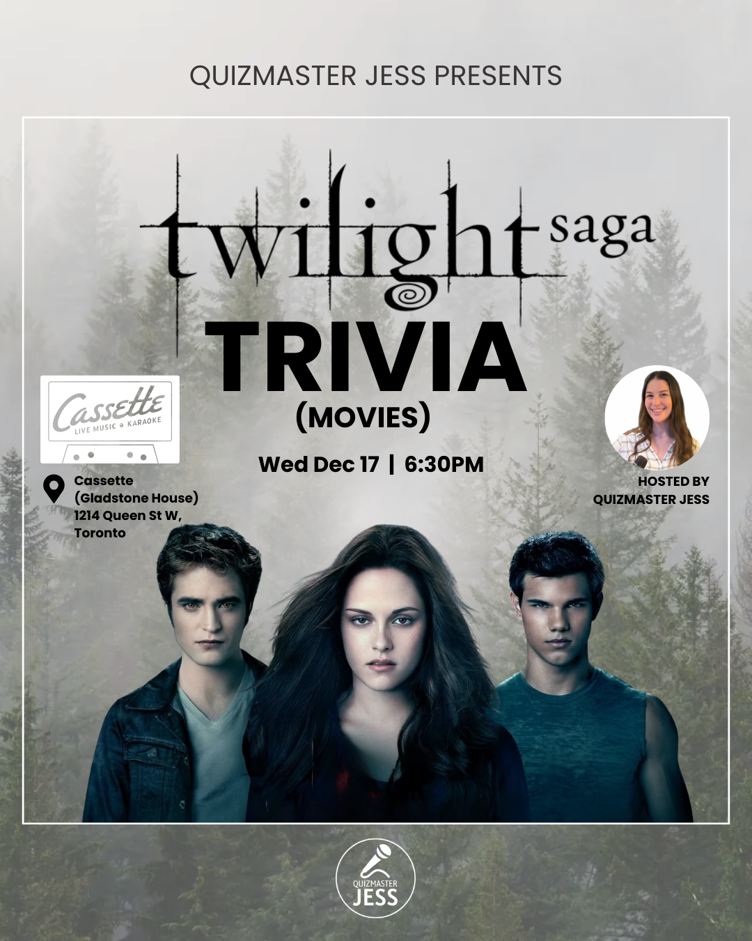 Twilight Trivia: New Moon w/ Quizmaster Jess