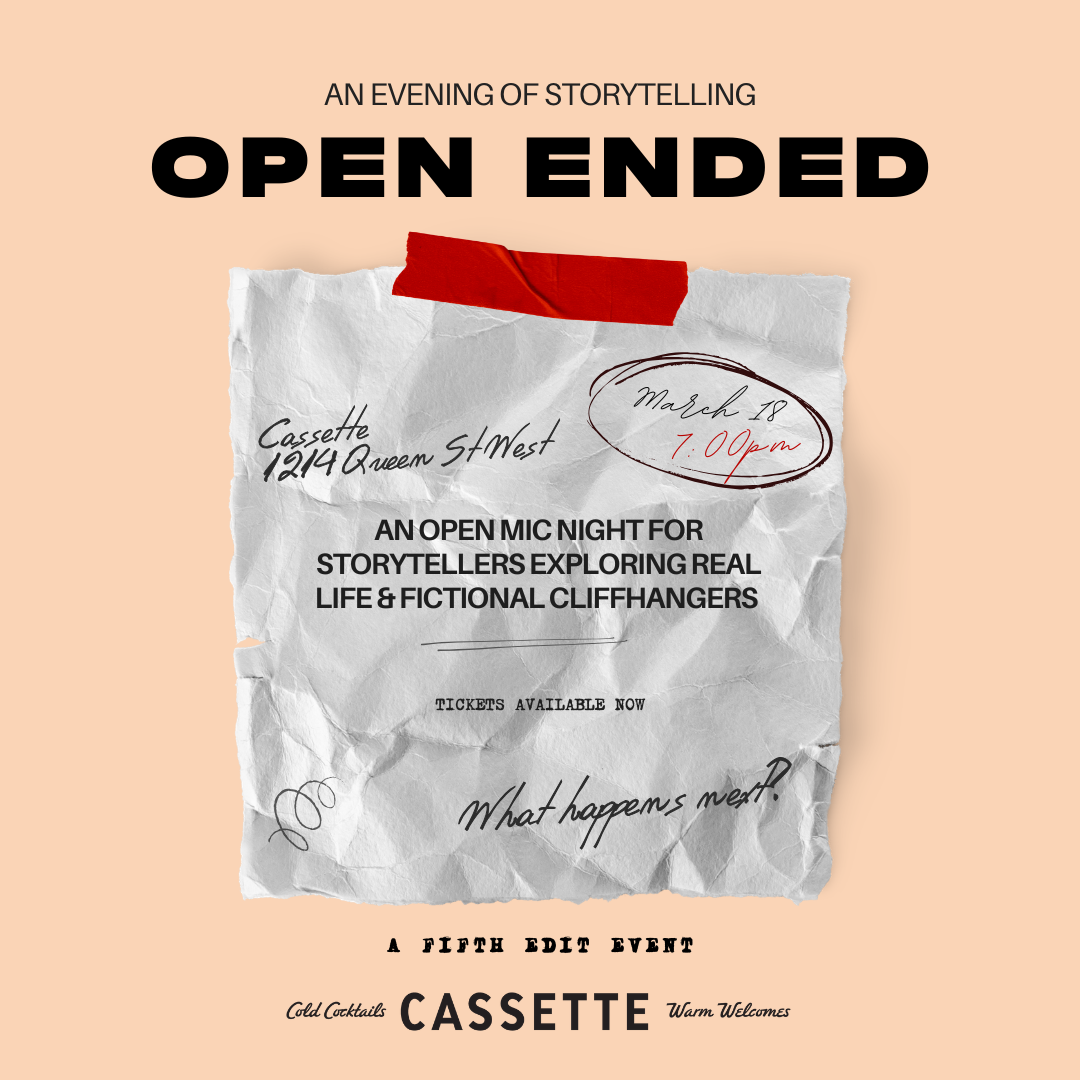 Open Ended: Live Storytelling