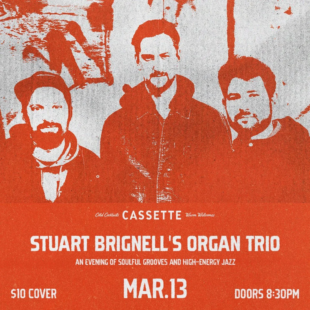 Stuart Brignell's Organ Trio: Live at Cassette