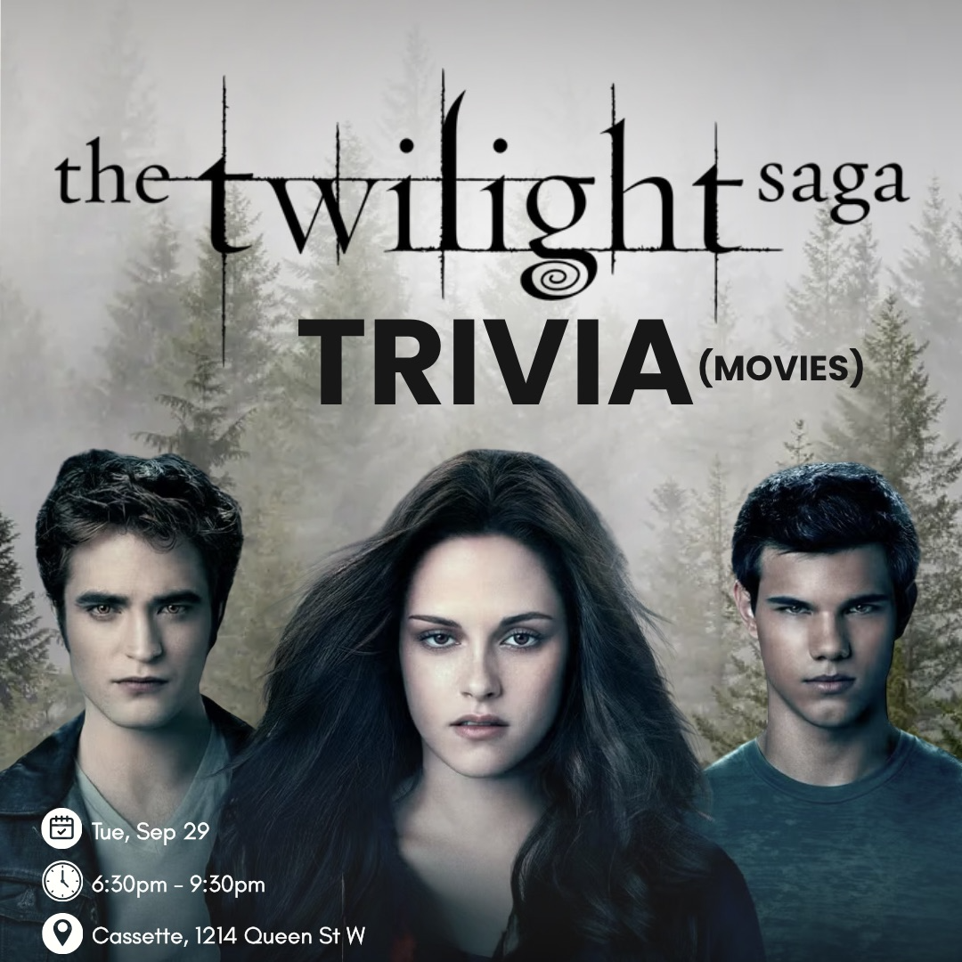 Twilight Saga Movies Trivia at Cassette